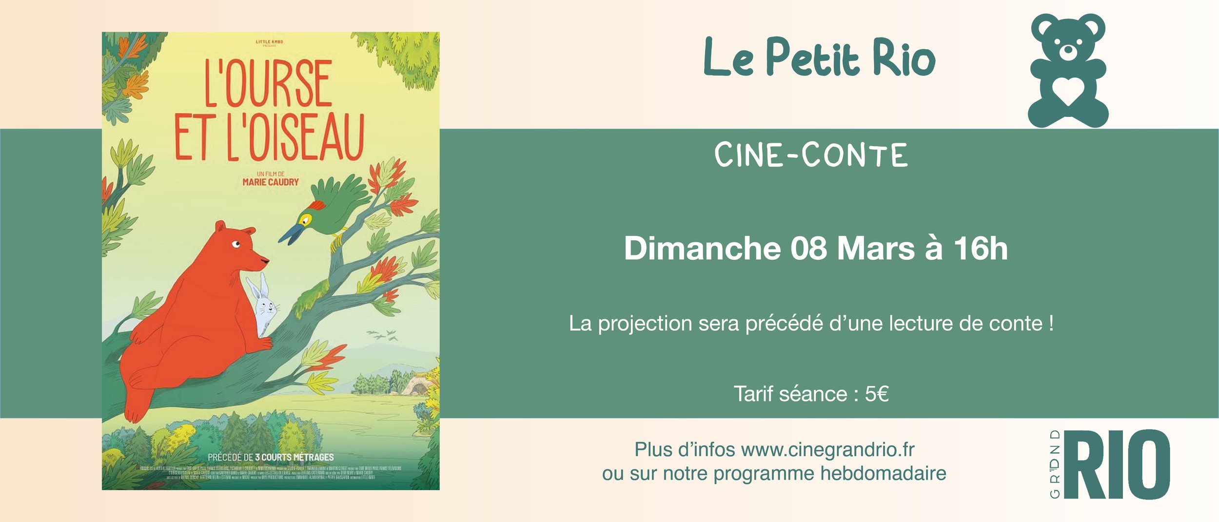 Petit Rio : L'ourse et l'oiseau