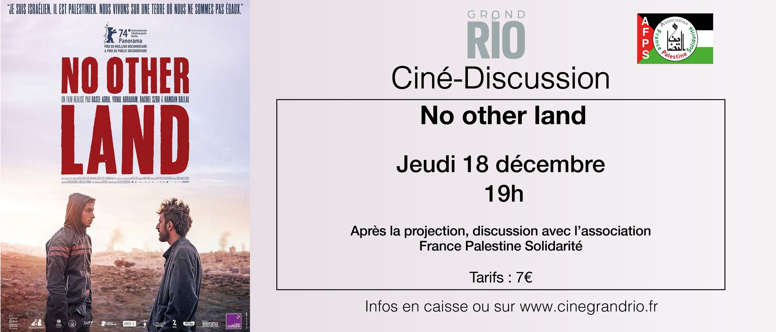 Ciné-Discussion : No Other land