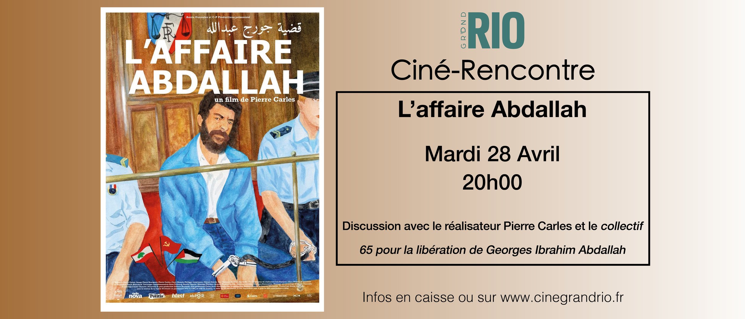 Ciné rencontre : L'affaire Abdallah 