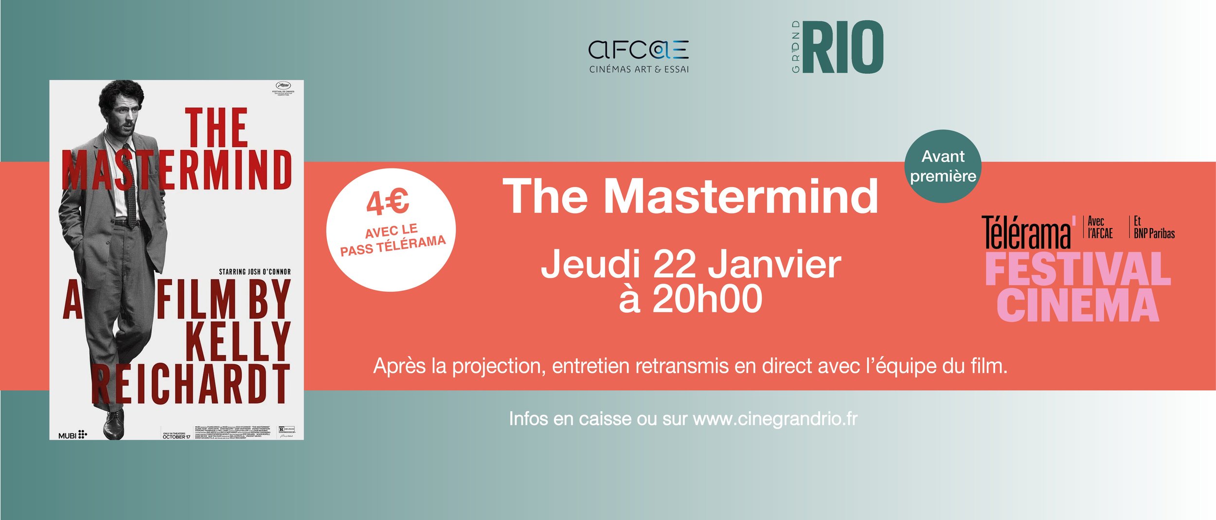 Avant-Première Télérama : The Mastermind