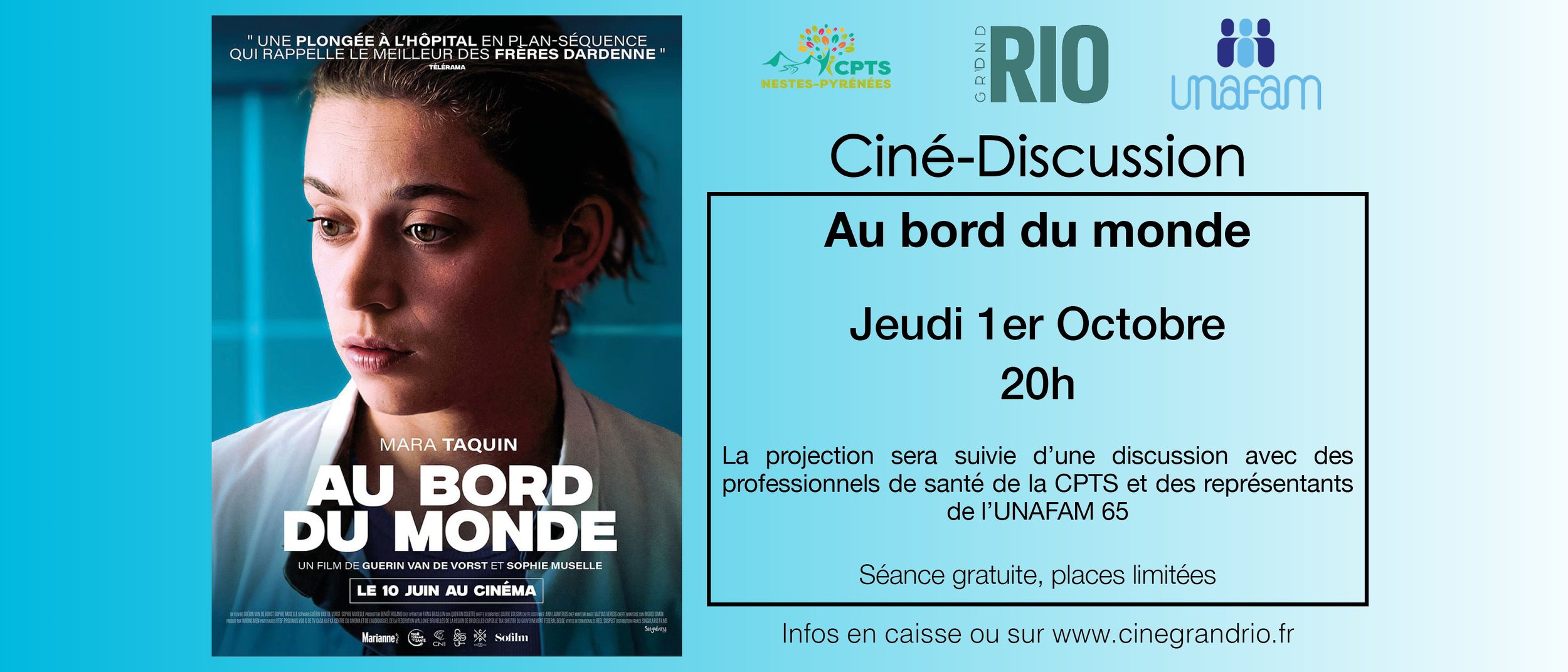 Ciné-Discussion : Au bord du monde