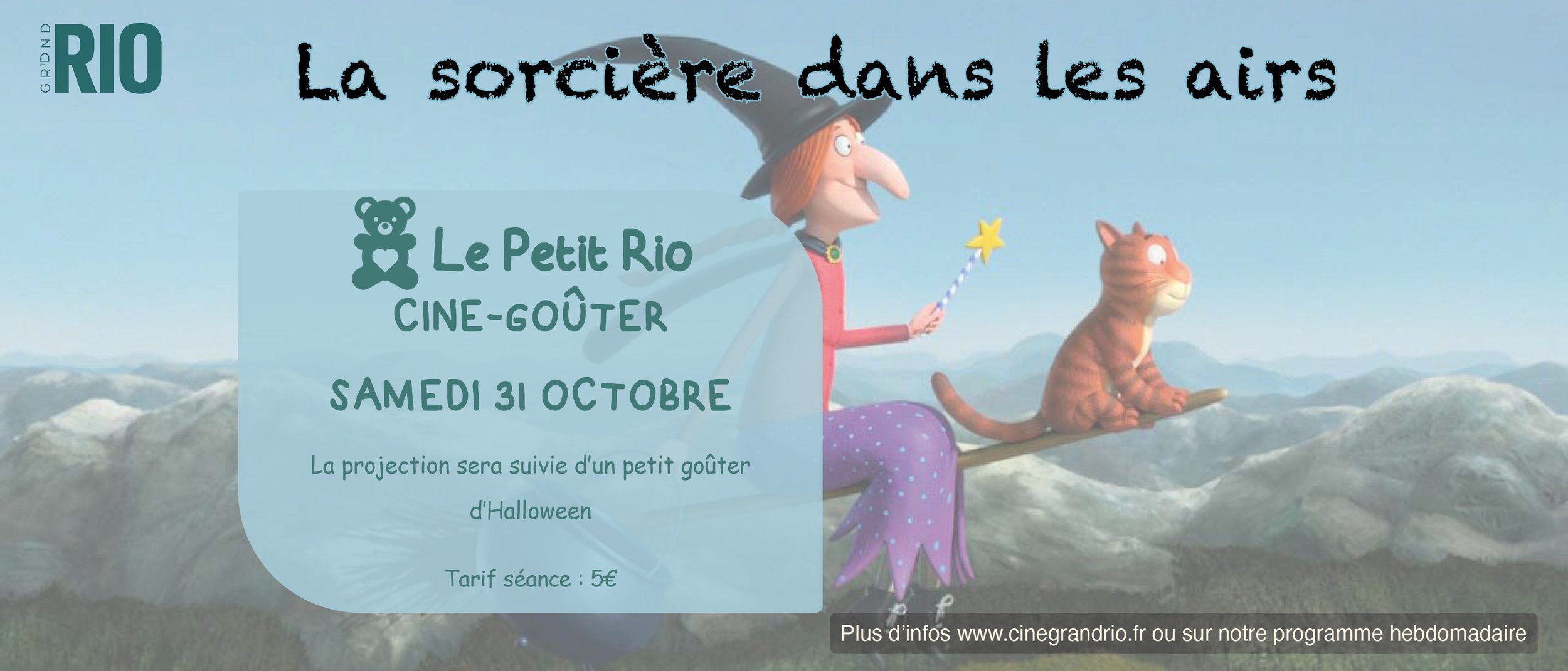 Petit Rio : La sorcière dans les airs