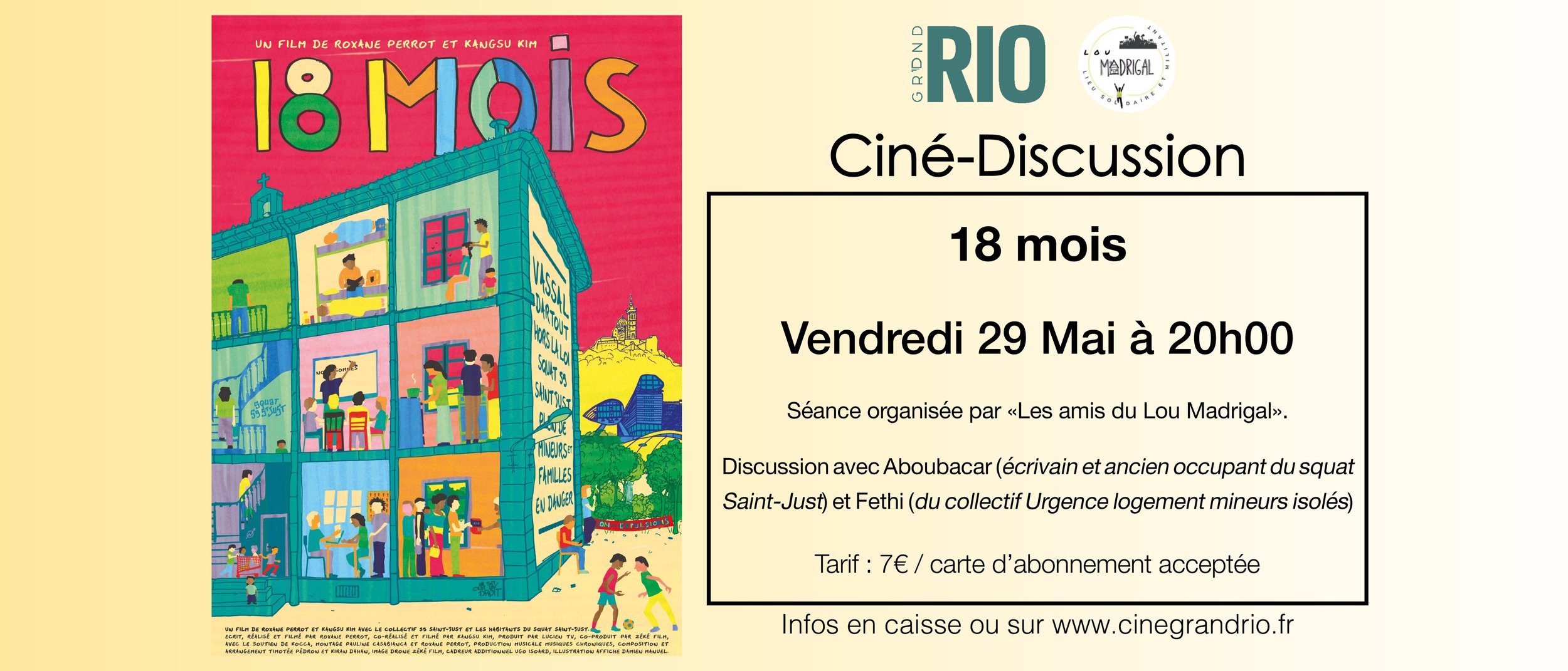 Ciné-discussion : 18 Mois