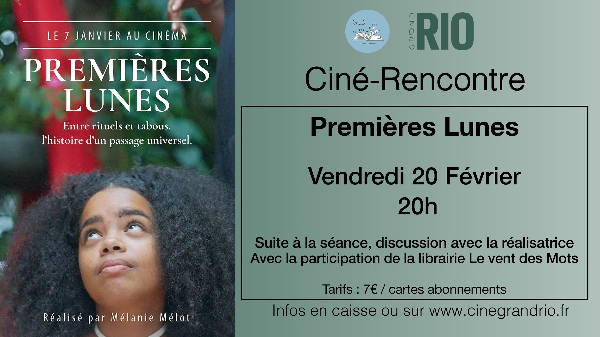 Ciné-rencontre : Premières Lunes