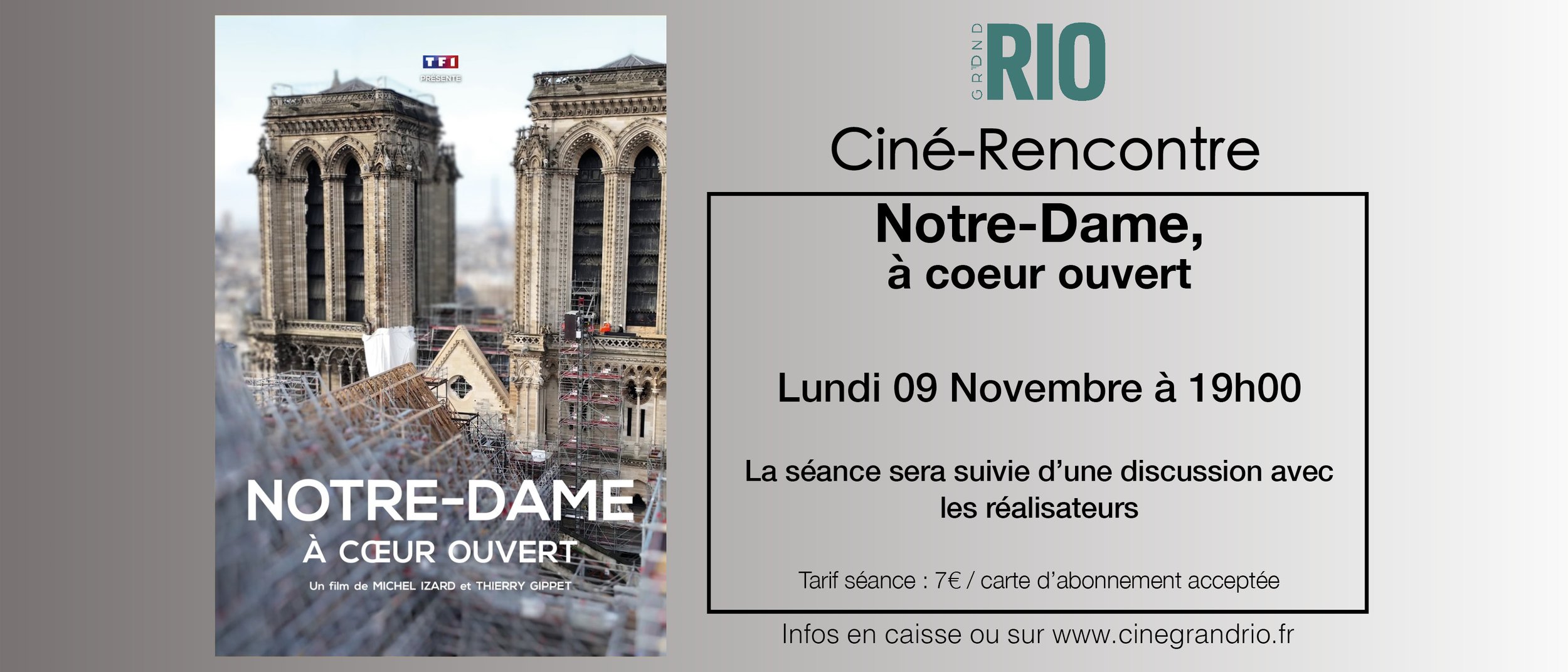 Ciné-Rencontre : Notre-Dame, à coeur ouvert