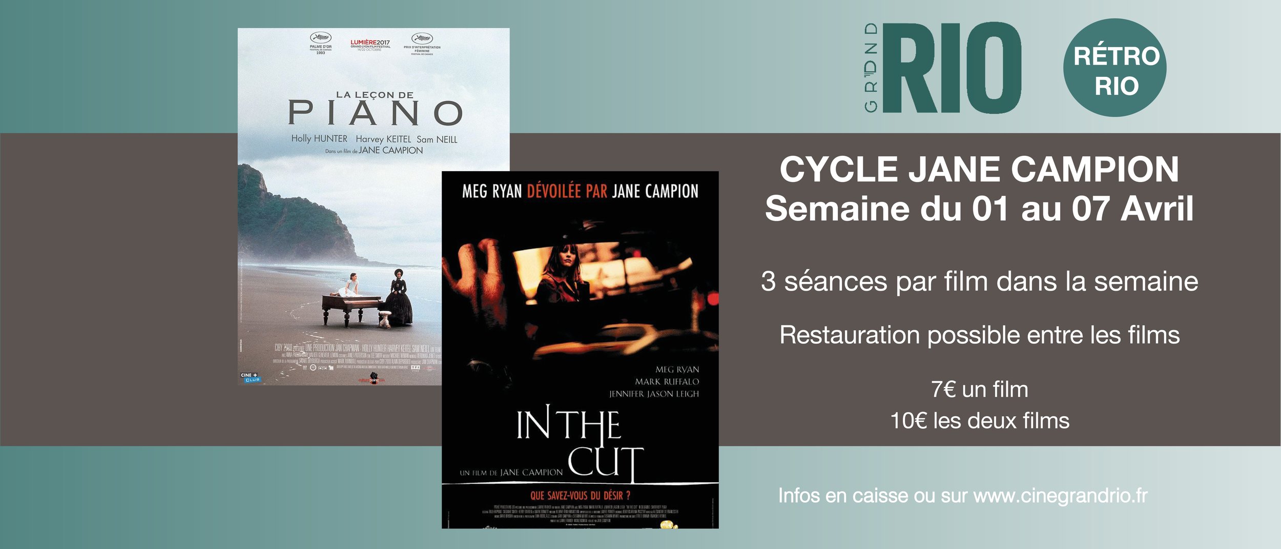 Rétro Rio : Cycle Jane Campion