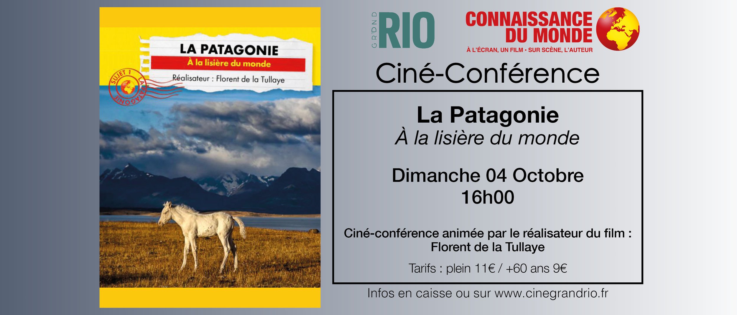 Connaissance du monde : La Patagonie