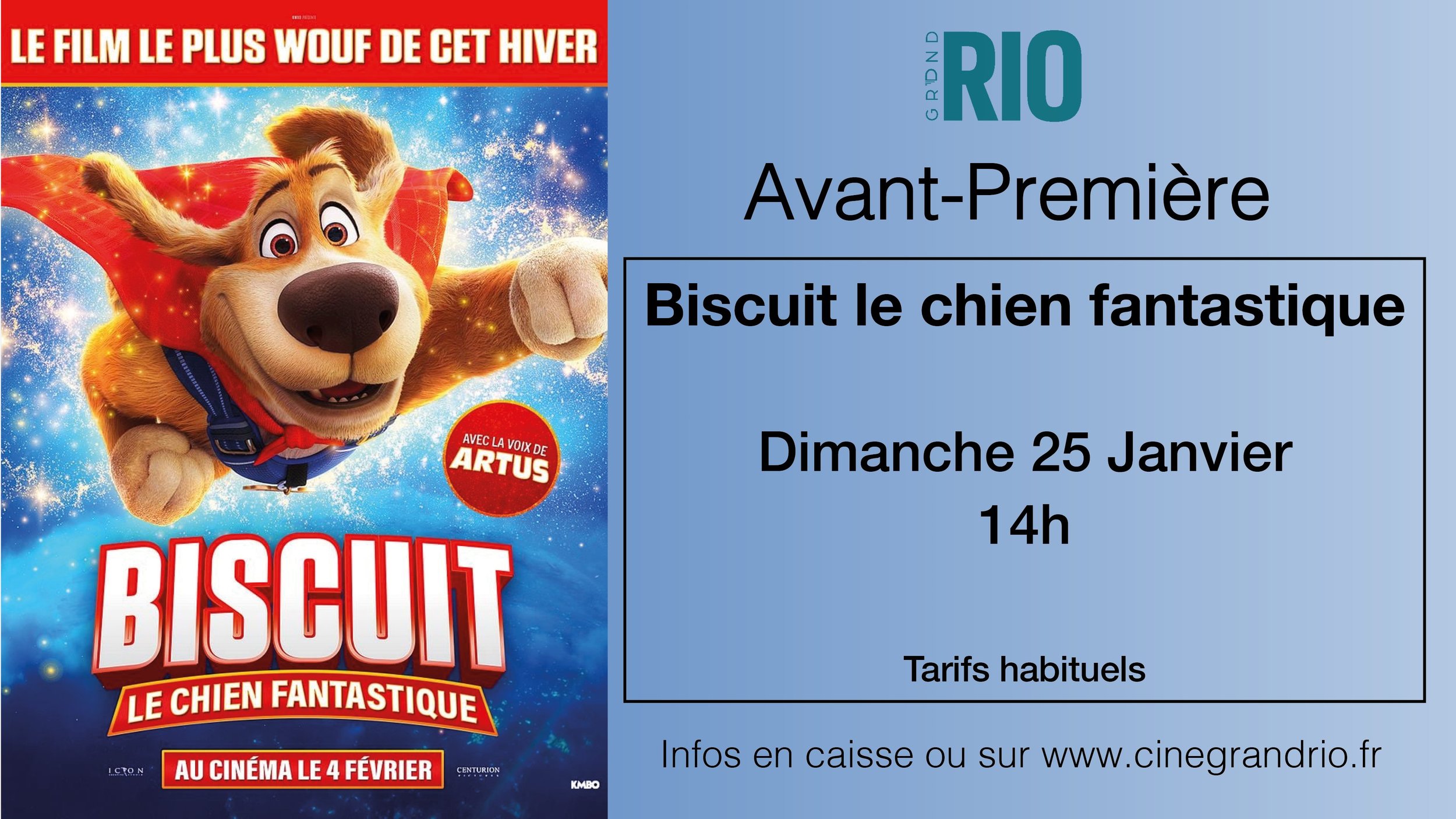 Avant-Première : Biscuit le chien fantastique 