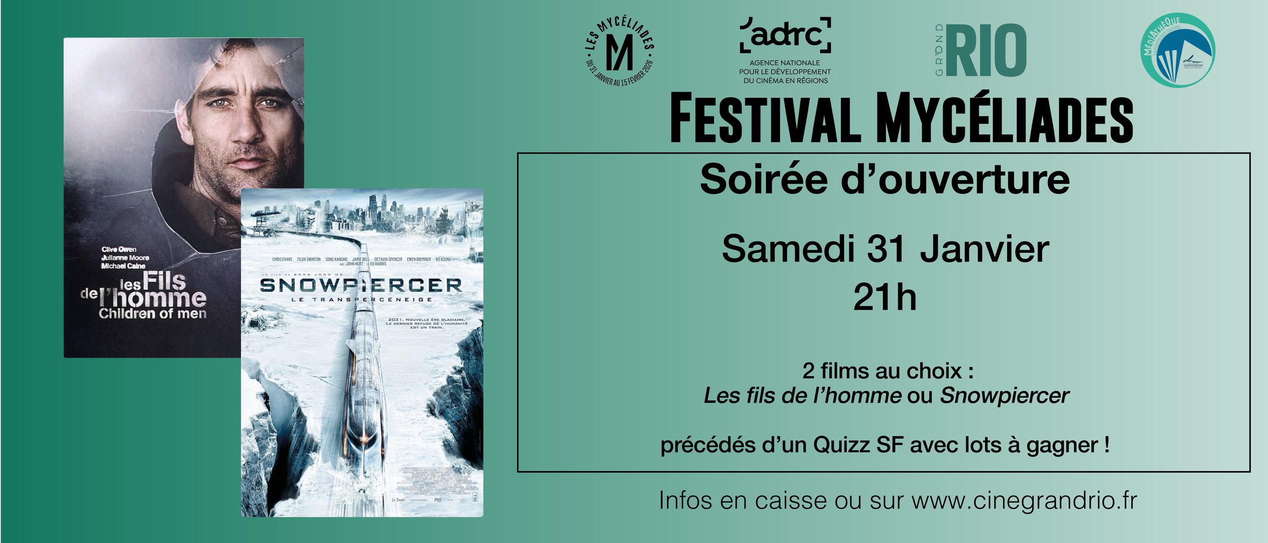 Festival les Mycéliades : Soirée d'ouverture