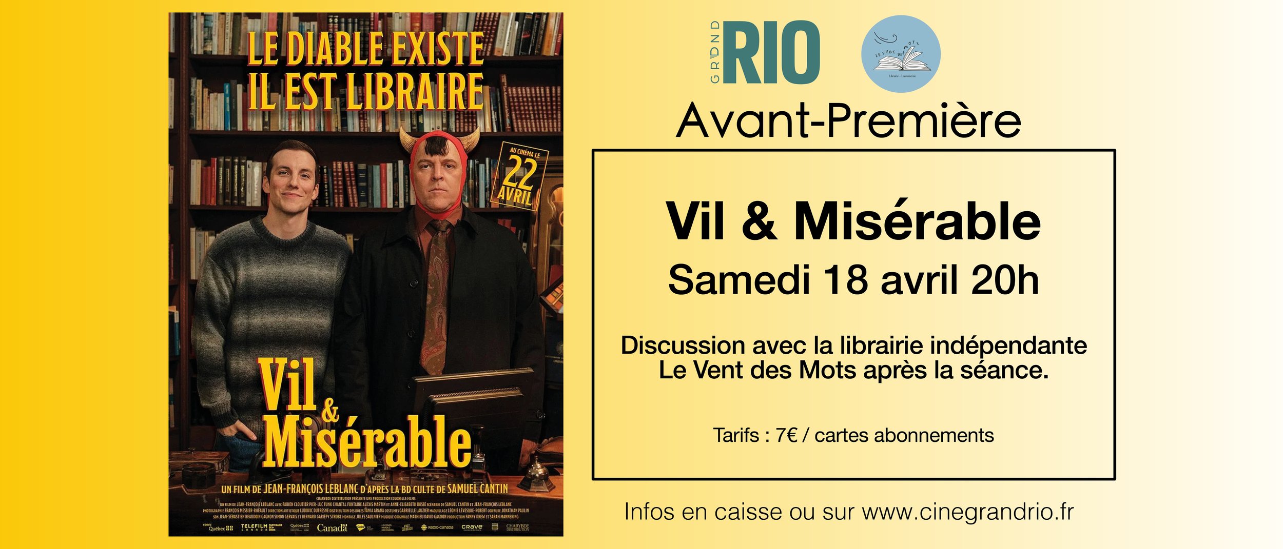 Avant-Première : Vil & misérable