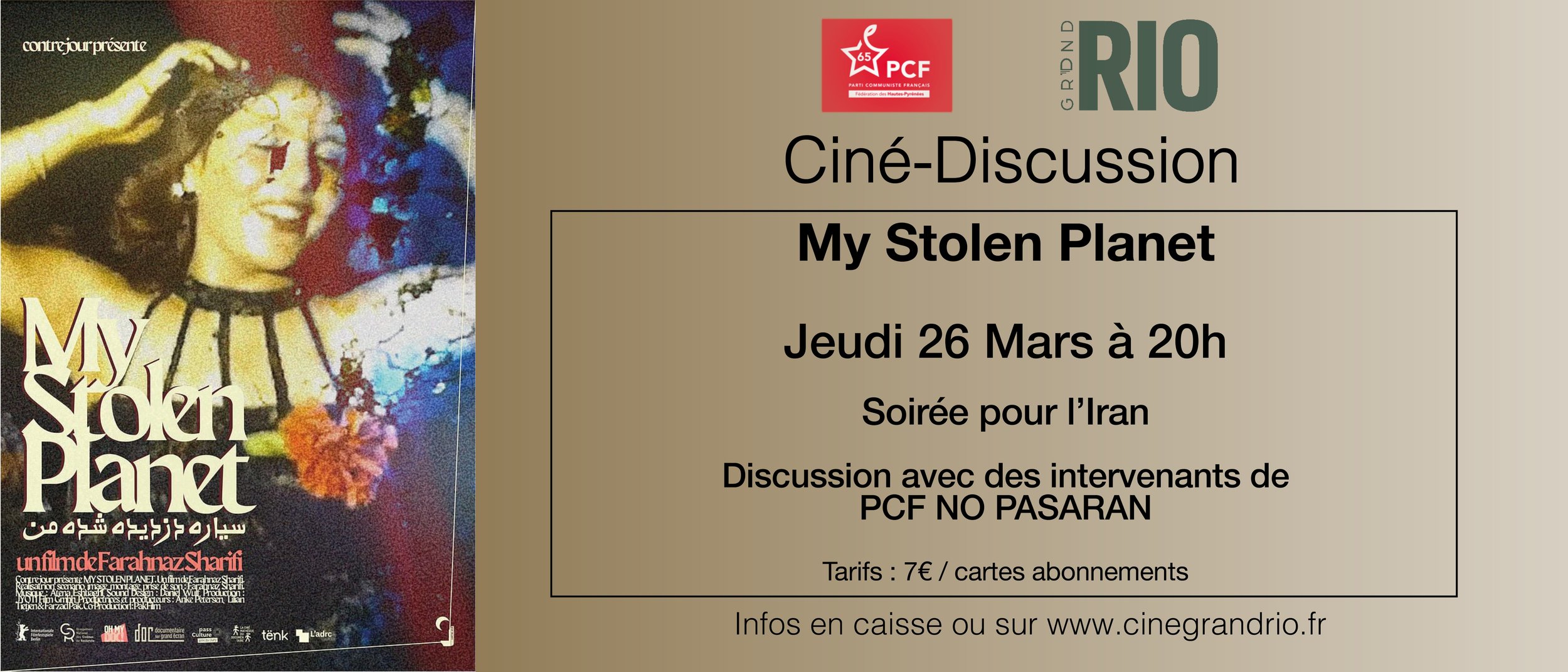 Ciné-discussion : My Stolen Planet