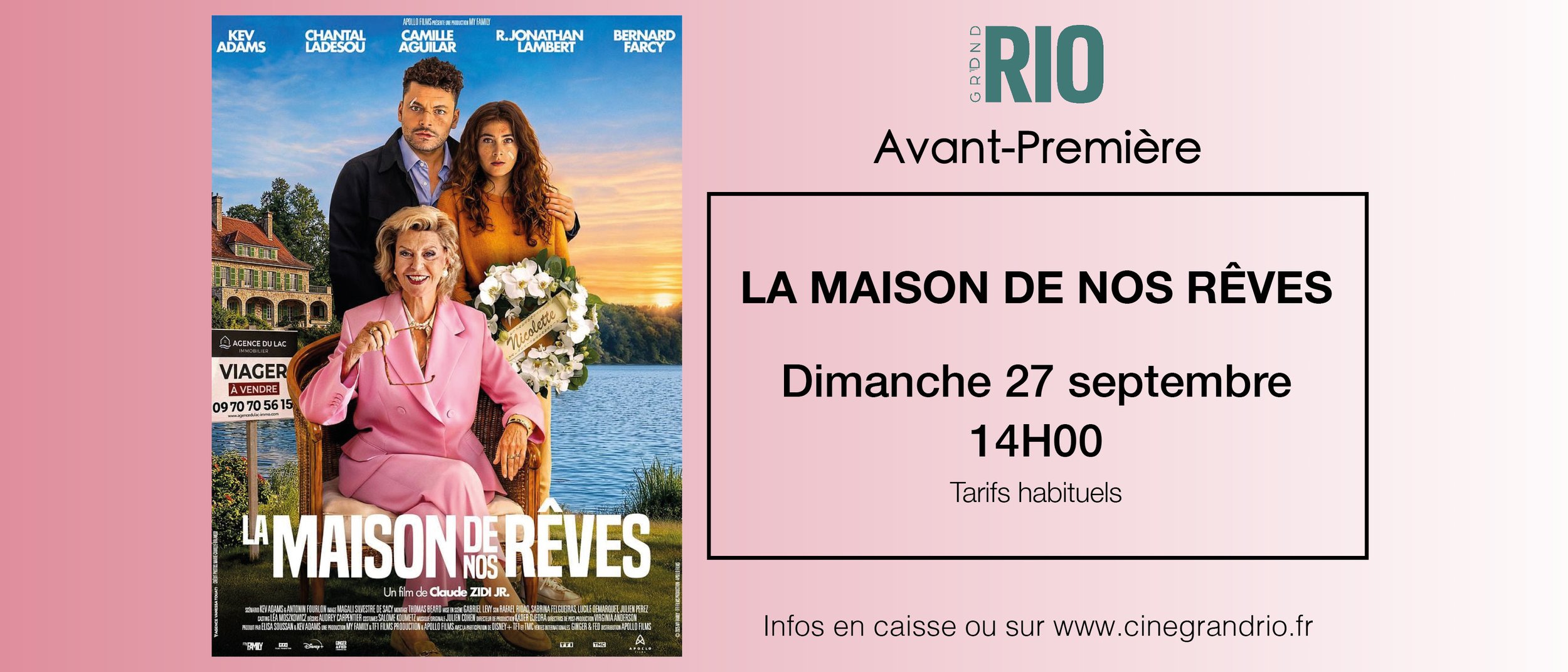 Avant-Première : La Maison de nos rêves