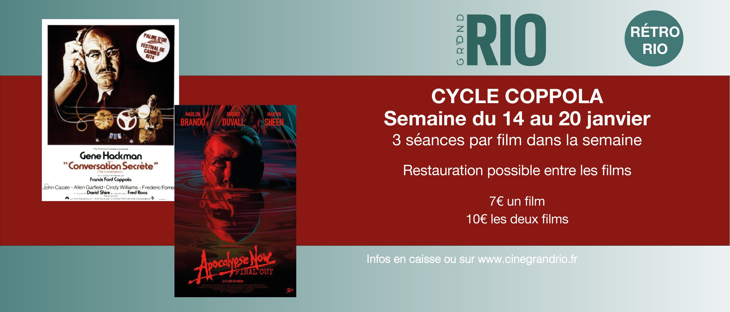 Rétro Rio : Cycle Coppola