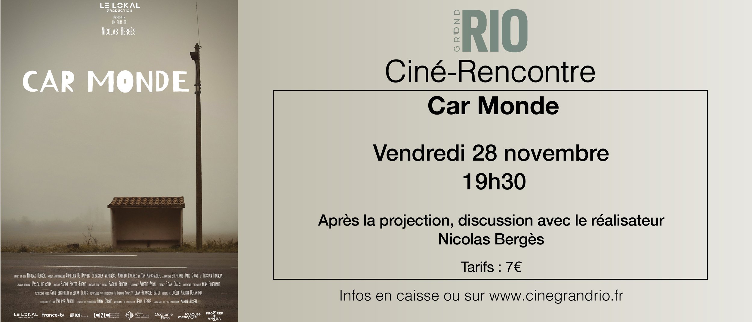 Ciné-Rencontre : Car Monde