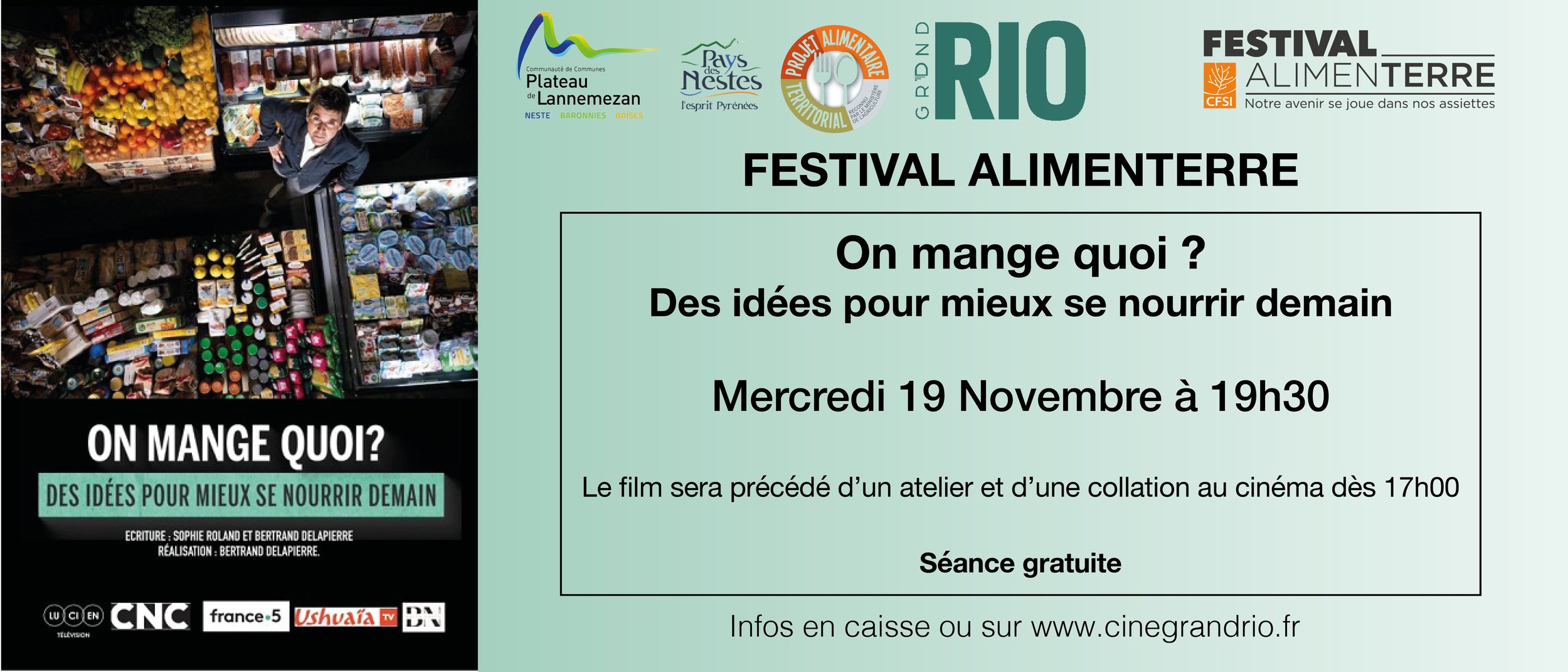 Festival AlimenTerre : On mange quoi ?