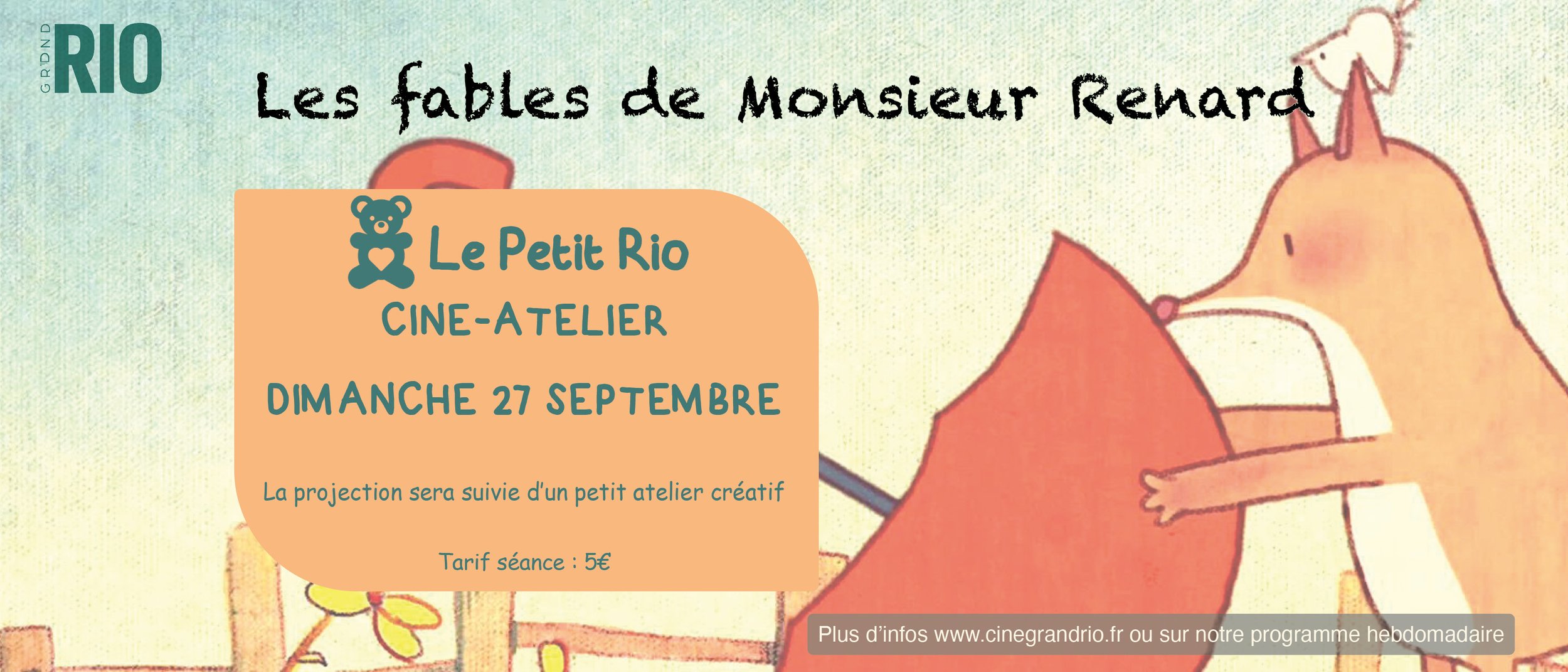 Petit Rio : Les fables de Monsieur Renard