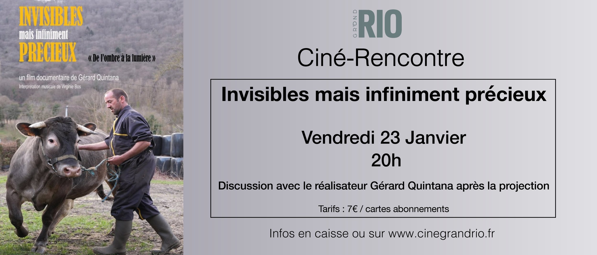 Ciné-rencontre : Invisibles mais infiniment précieux