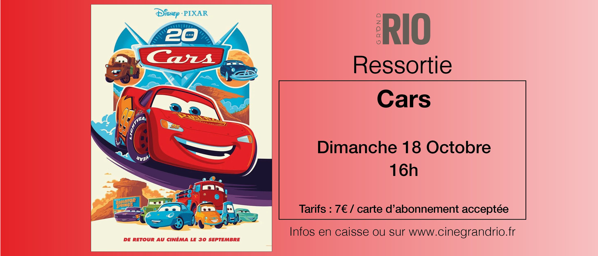 Ressortie : Cars
