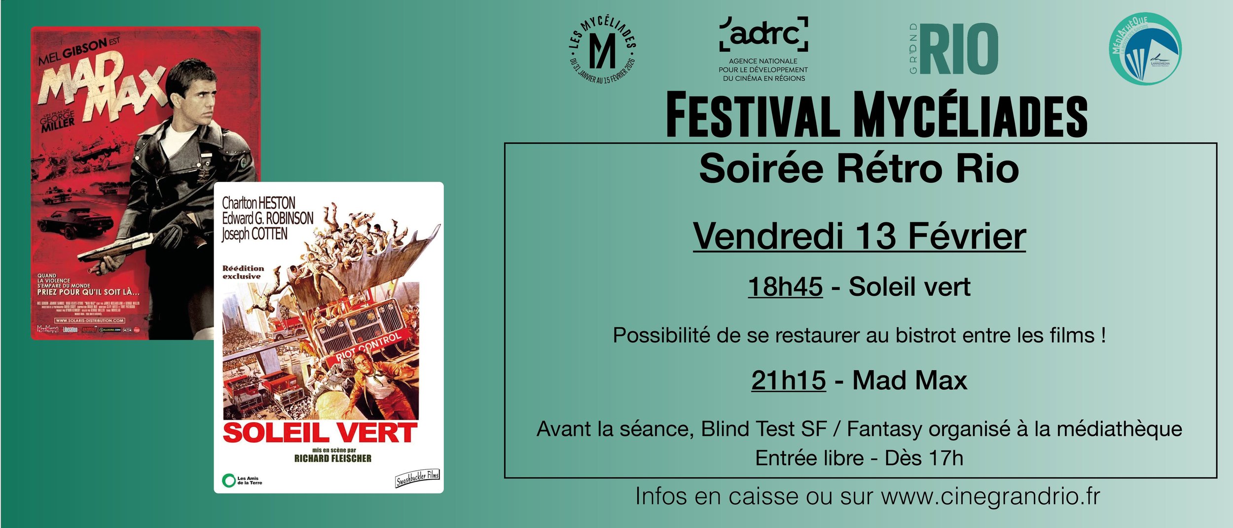 Festival Mycéliades : Rétro Rio