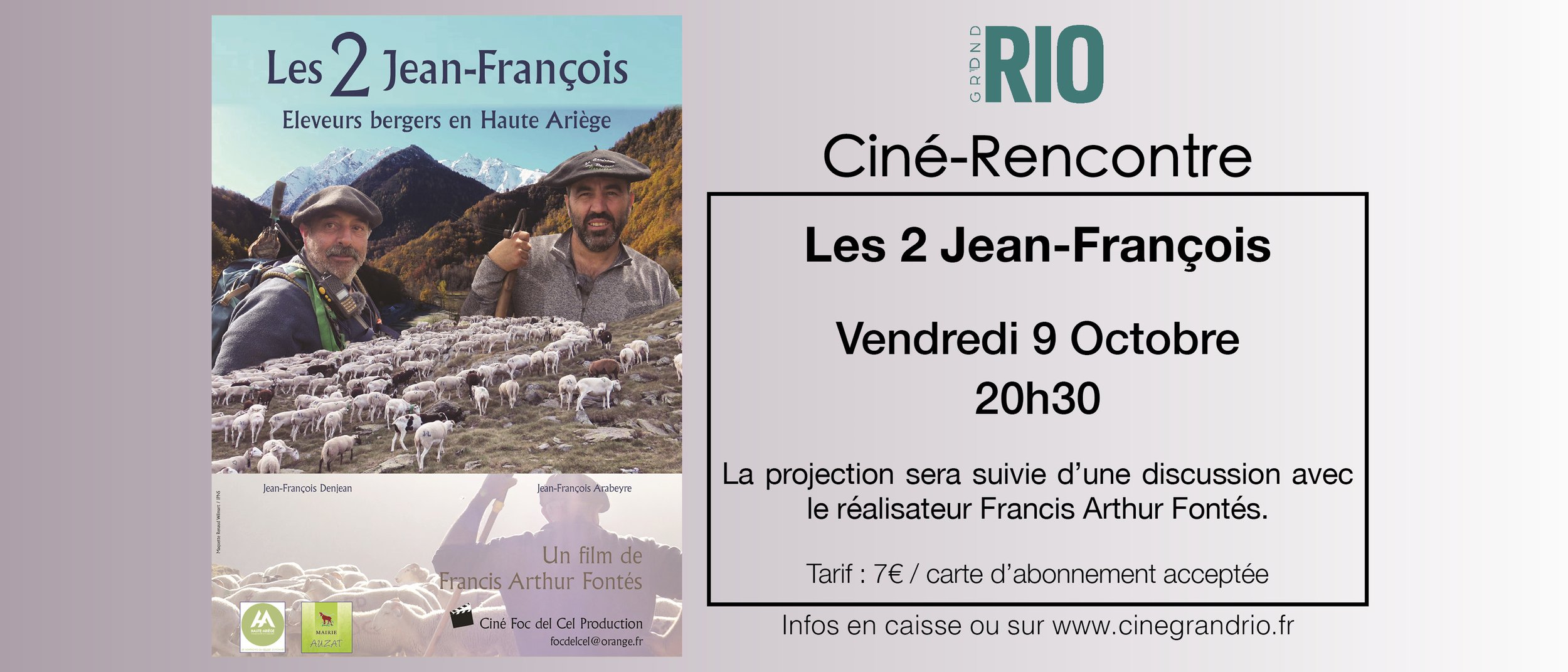 Ciné-Rencontre : Les 2 Jean-François