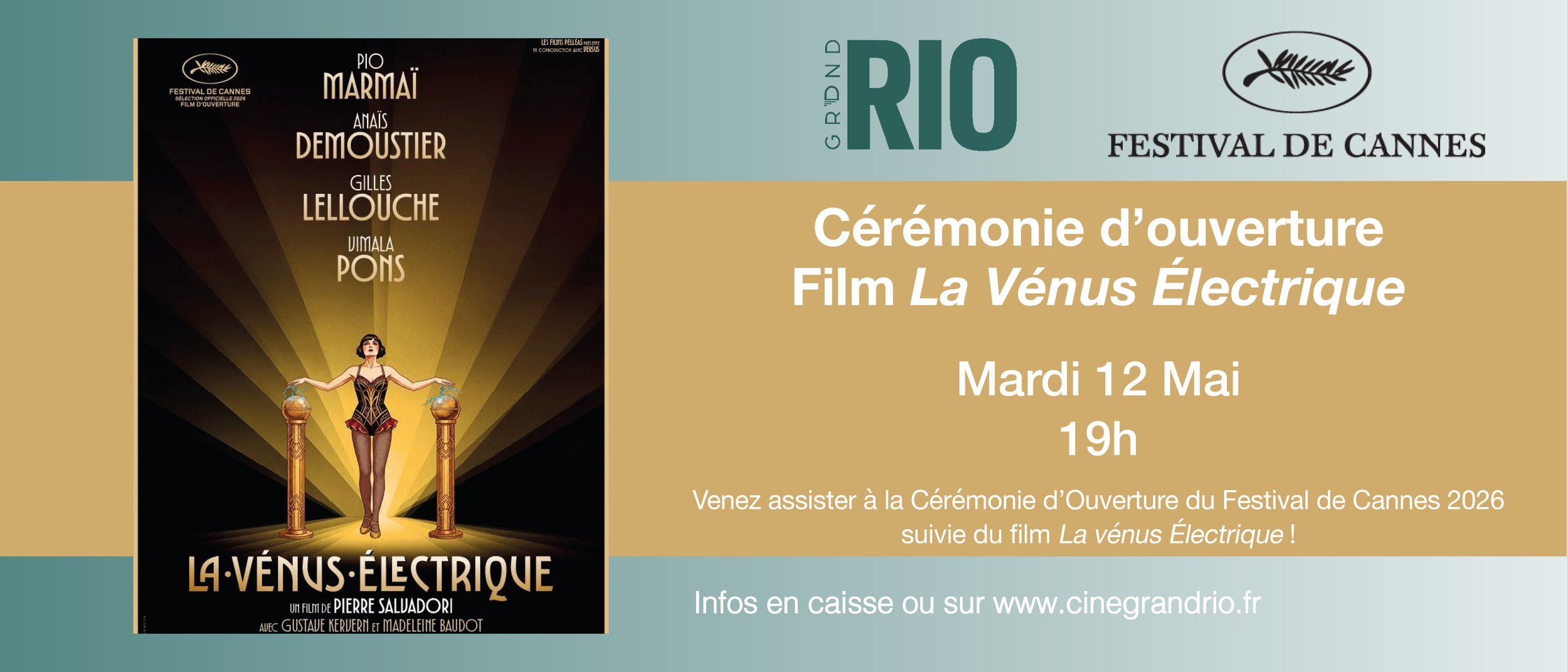 Festival de Cannes : Cérémonie d'ouverture 2026