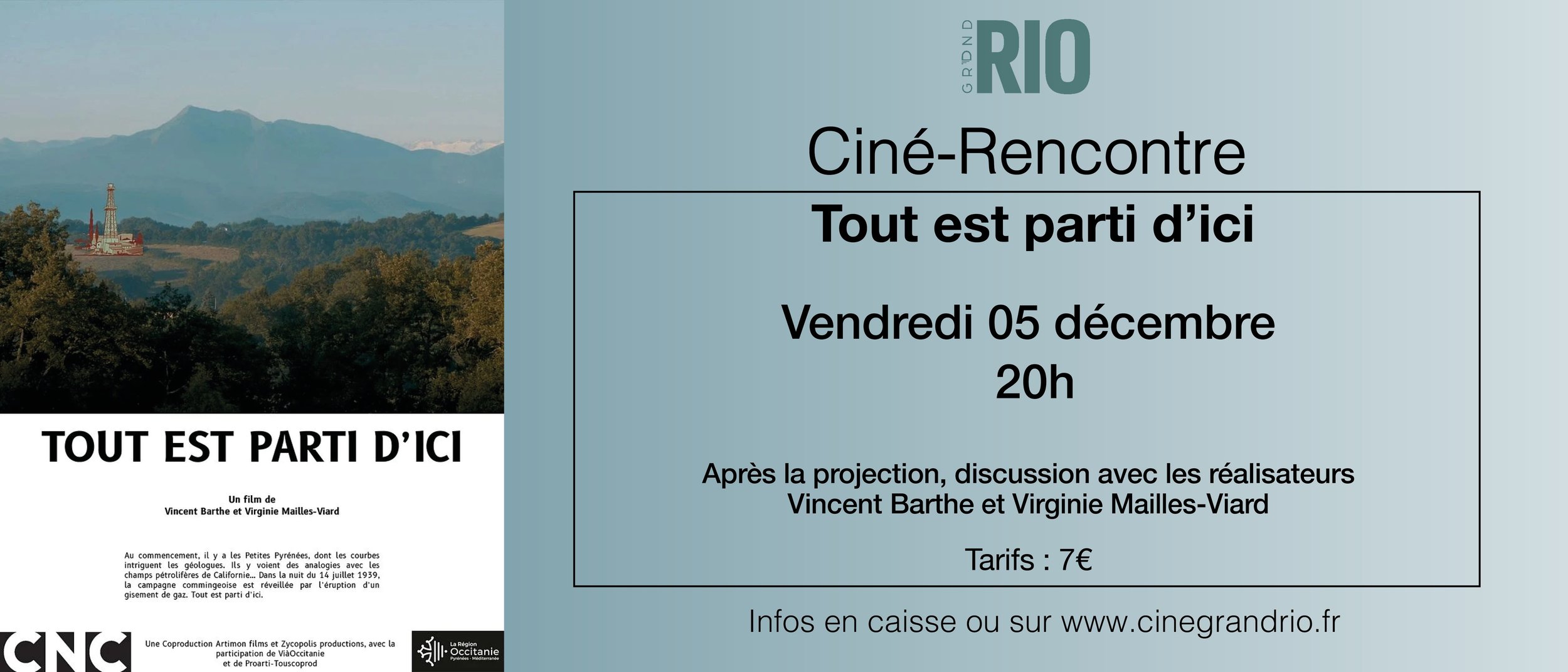 Ciné-rencontre : Tout est parti d'ici