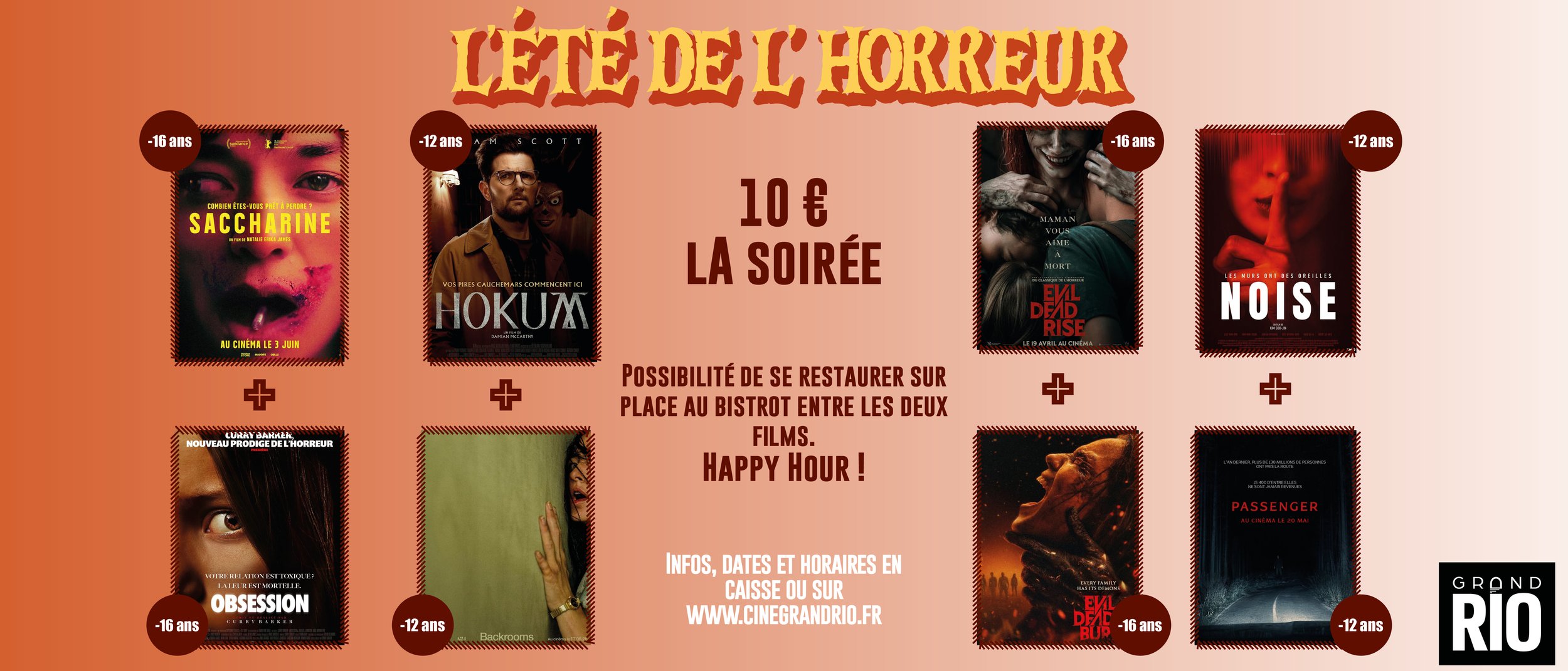L'été de l'horreur 2026 !
