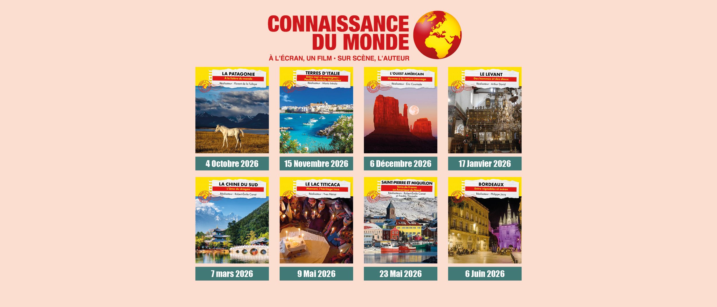 CONNAISSANCE DU MONDE 