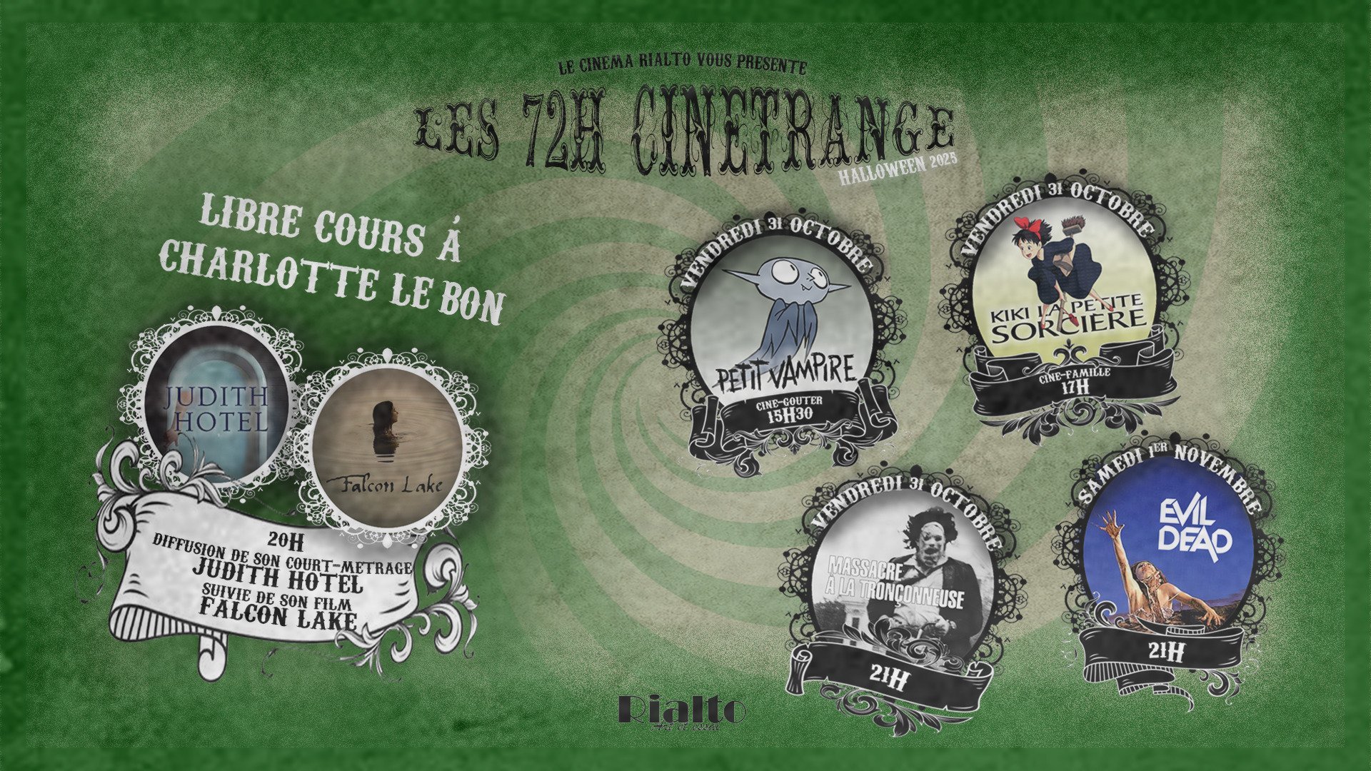 Halloween 2025 : Les 72h Cinétrange !