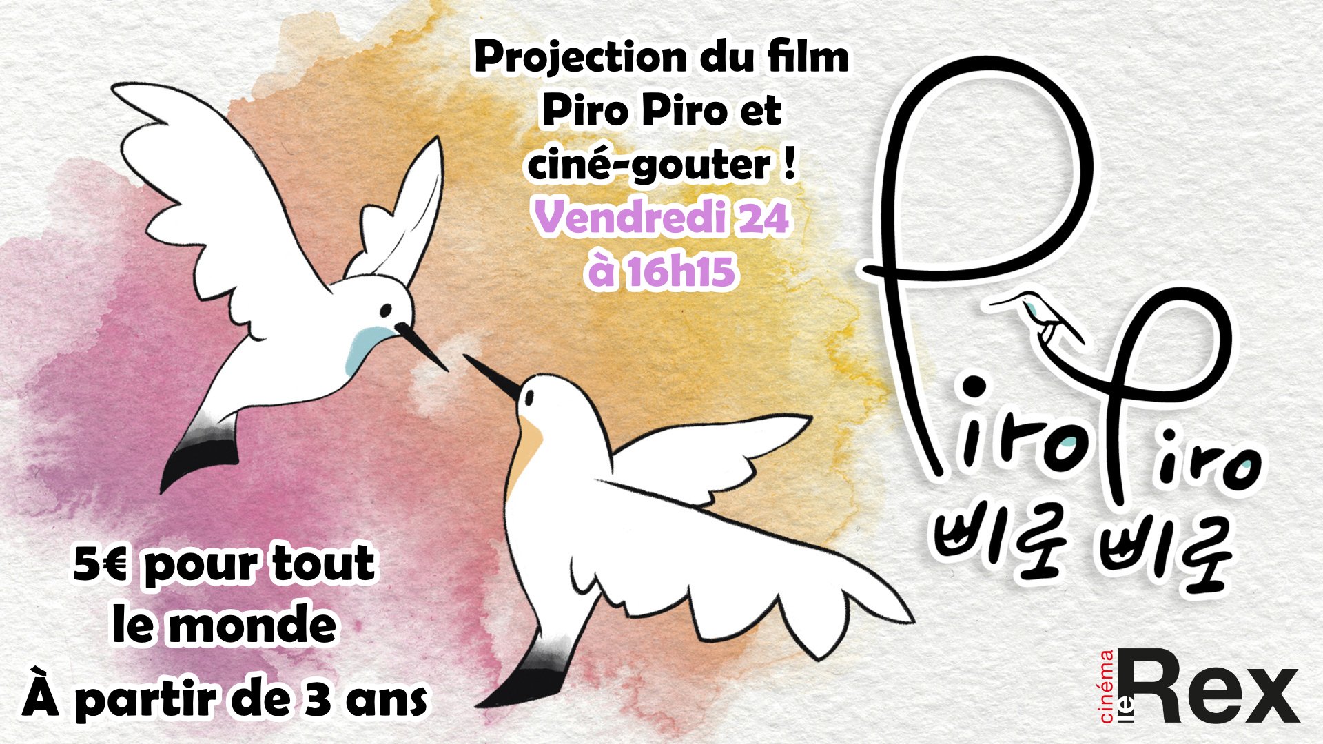 Ciné-goûter Piro Piro