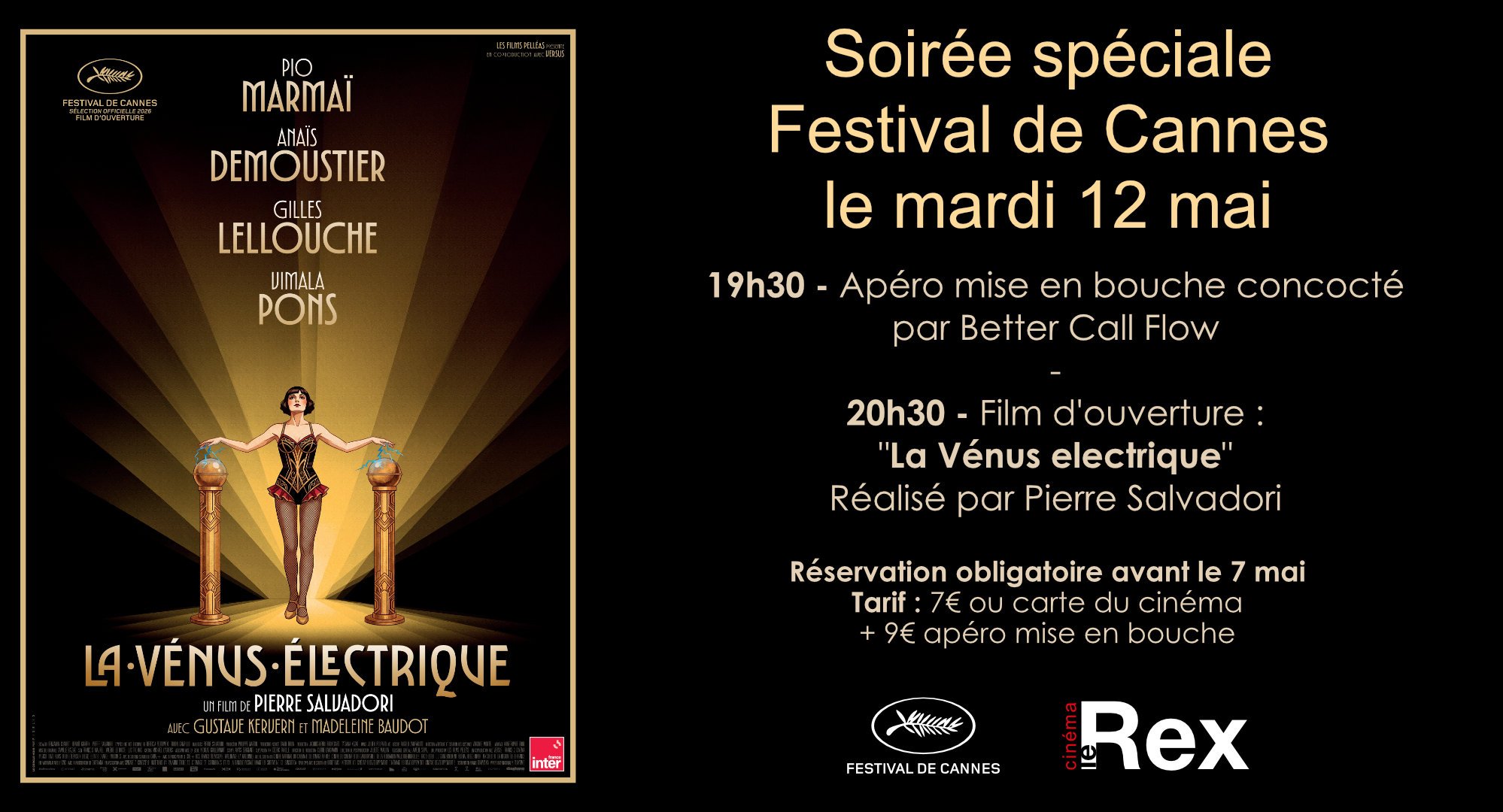 Soirée Festival de Cannes