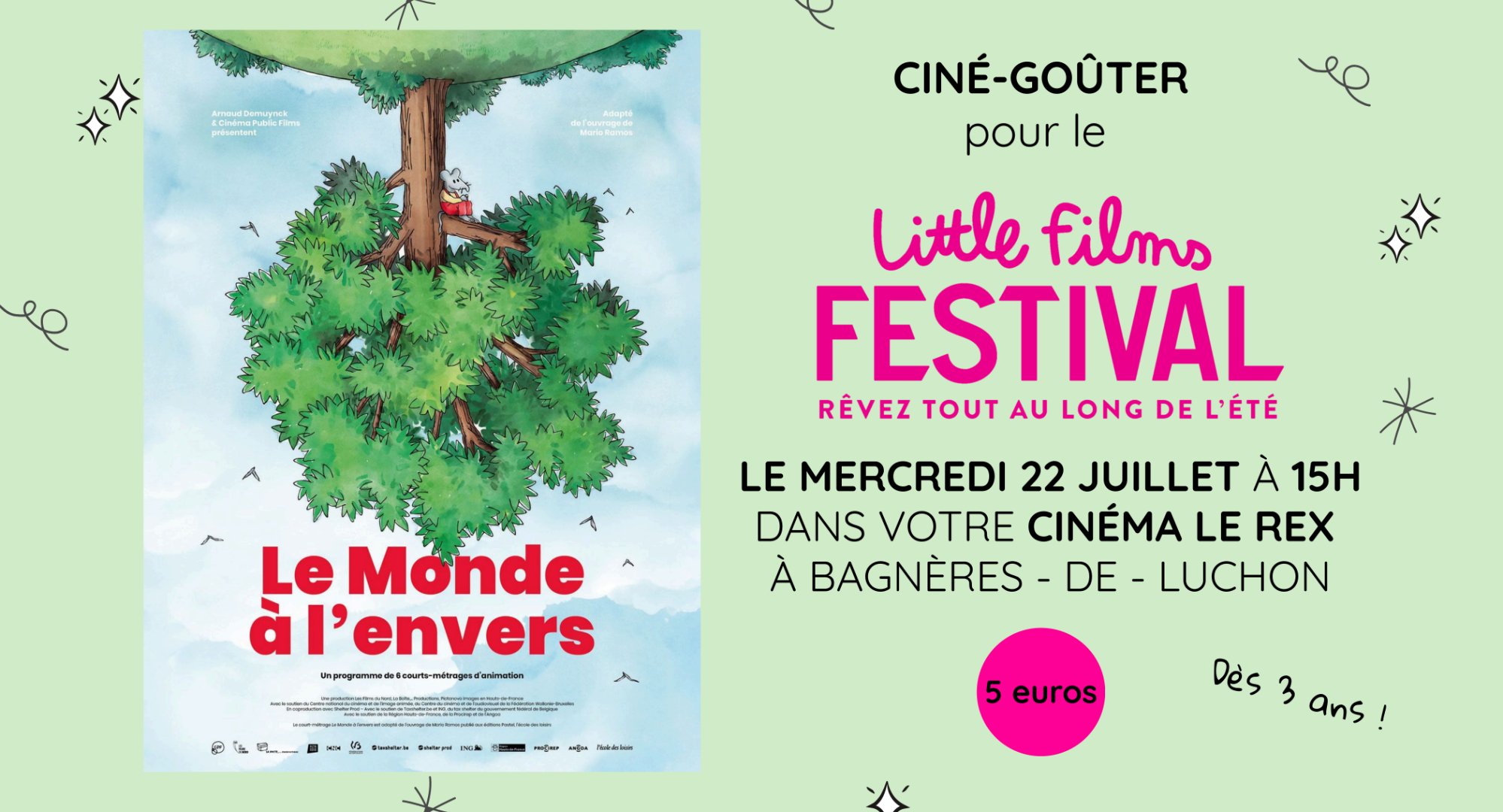 Ciné-gouter Le Monde à l'envers