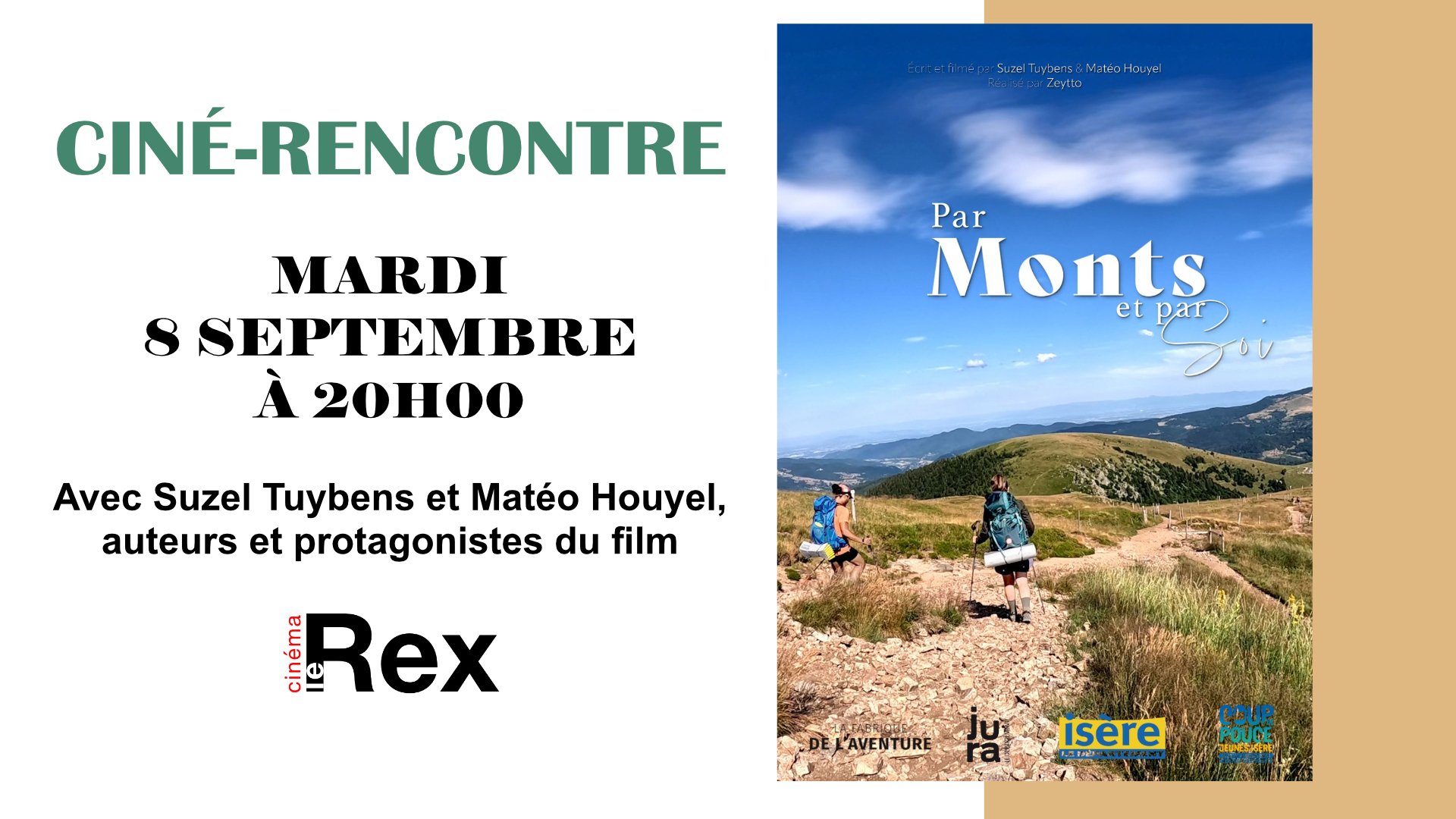 Ciné-rencontre : Par monts et par soi