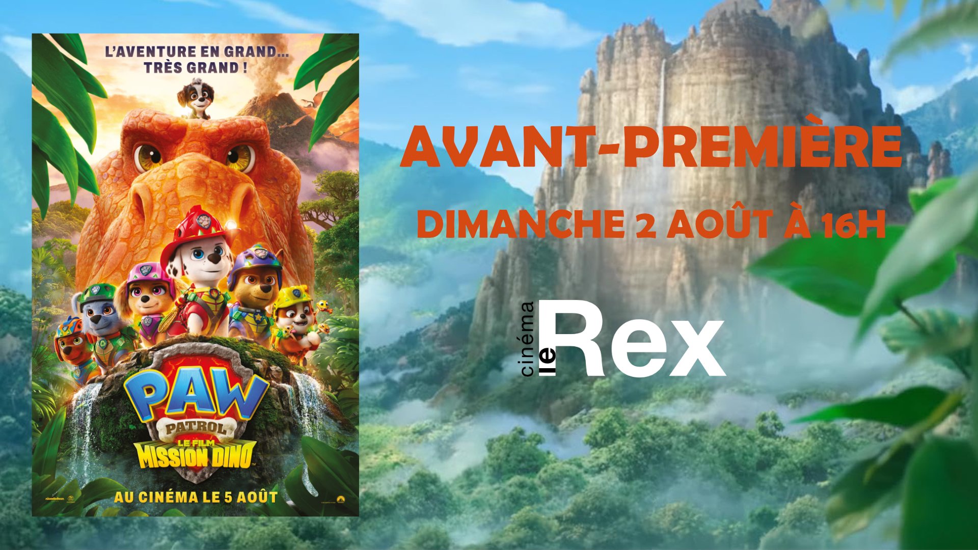 Pat Patrouille : Mission Dino en avant-première ! 