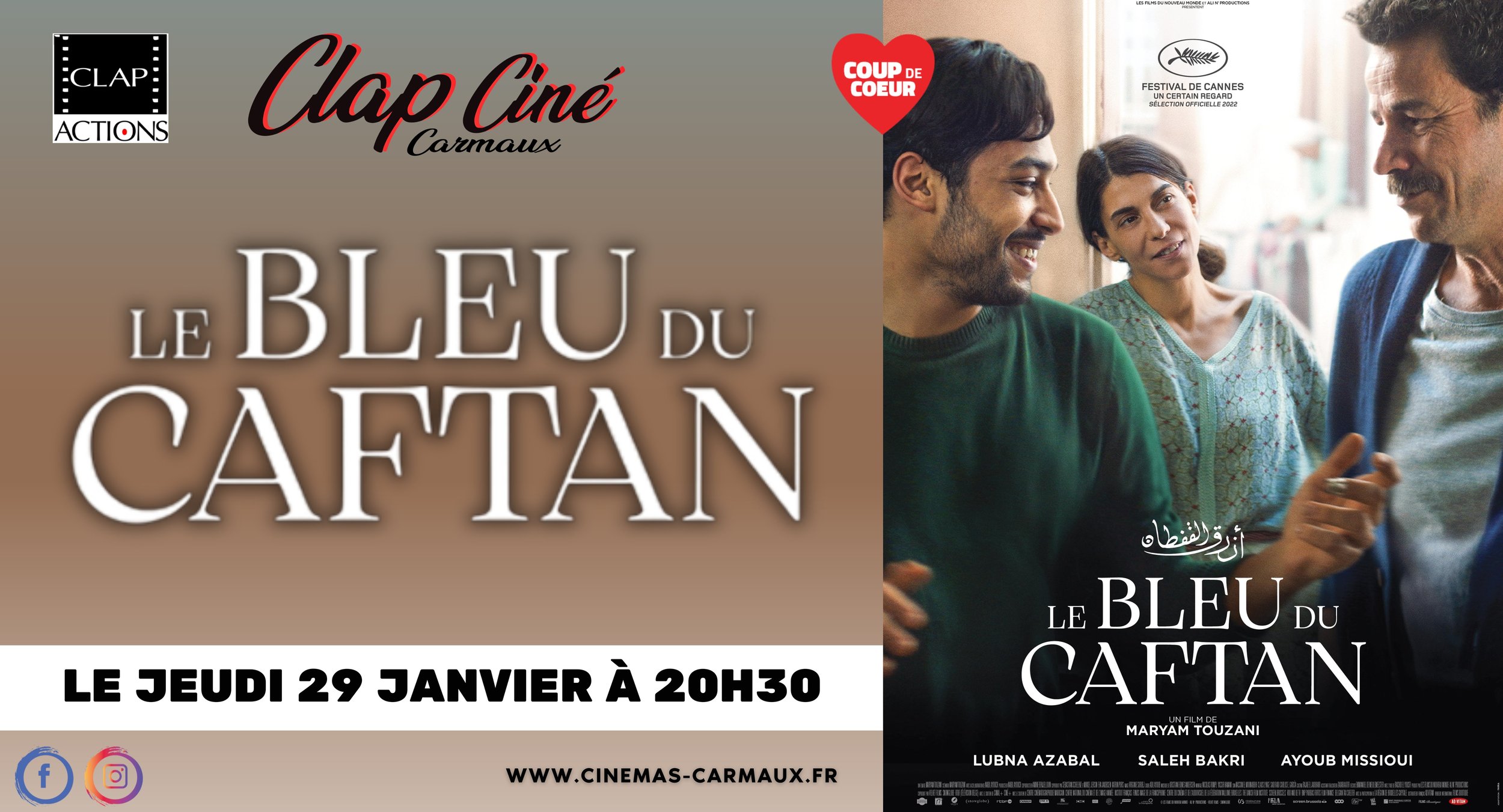 Le bleu du Caftan