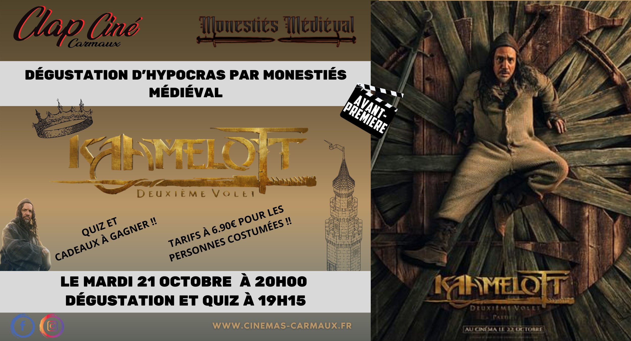 📣 AVANT-PREMIÈRE de "KAAMELOTT – DEUXIÈME VOLET PARTIE 1" 📣