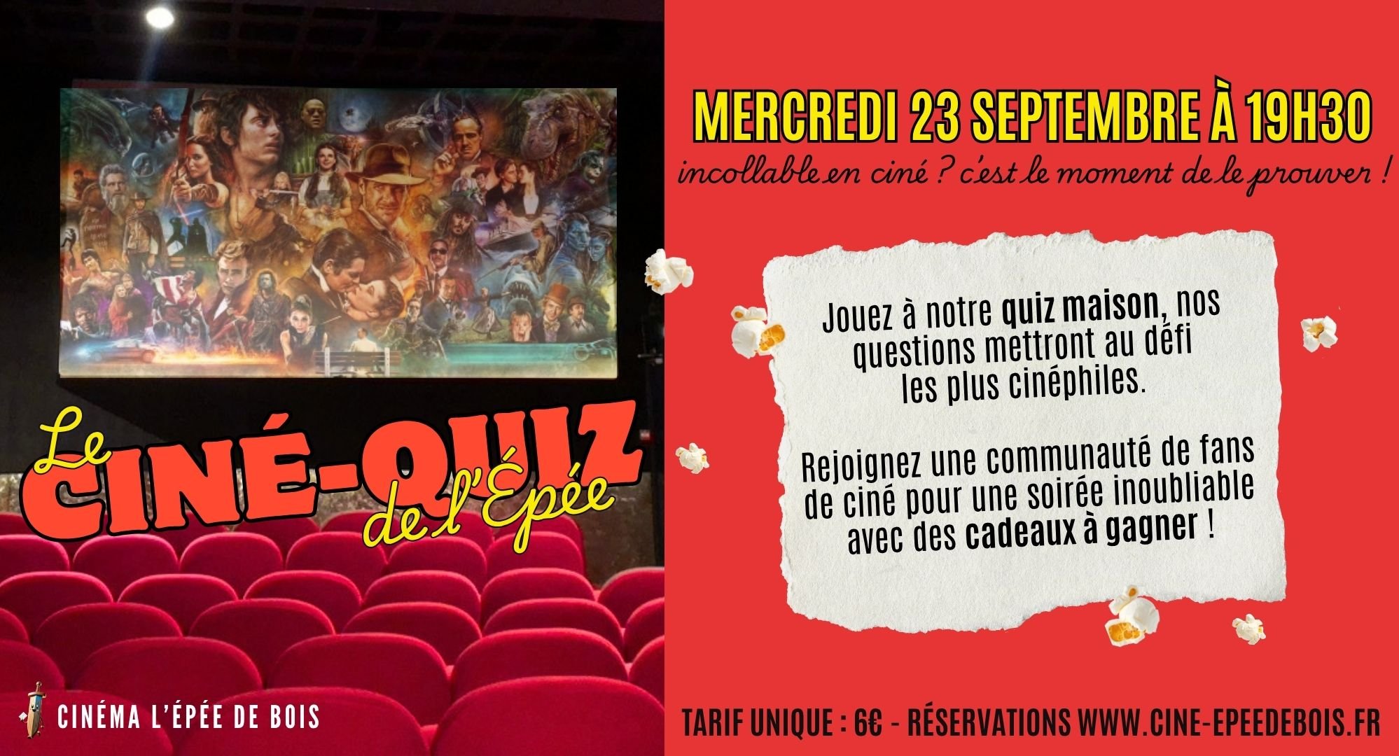 Le Ciné-Quiz de L'Epée 🔍
