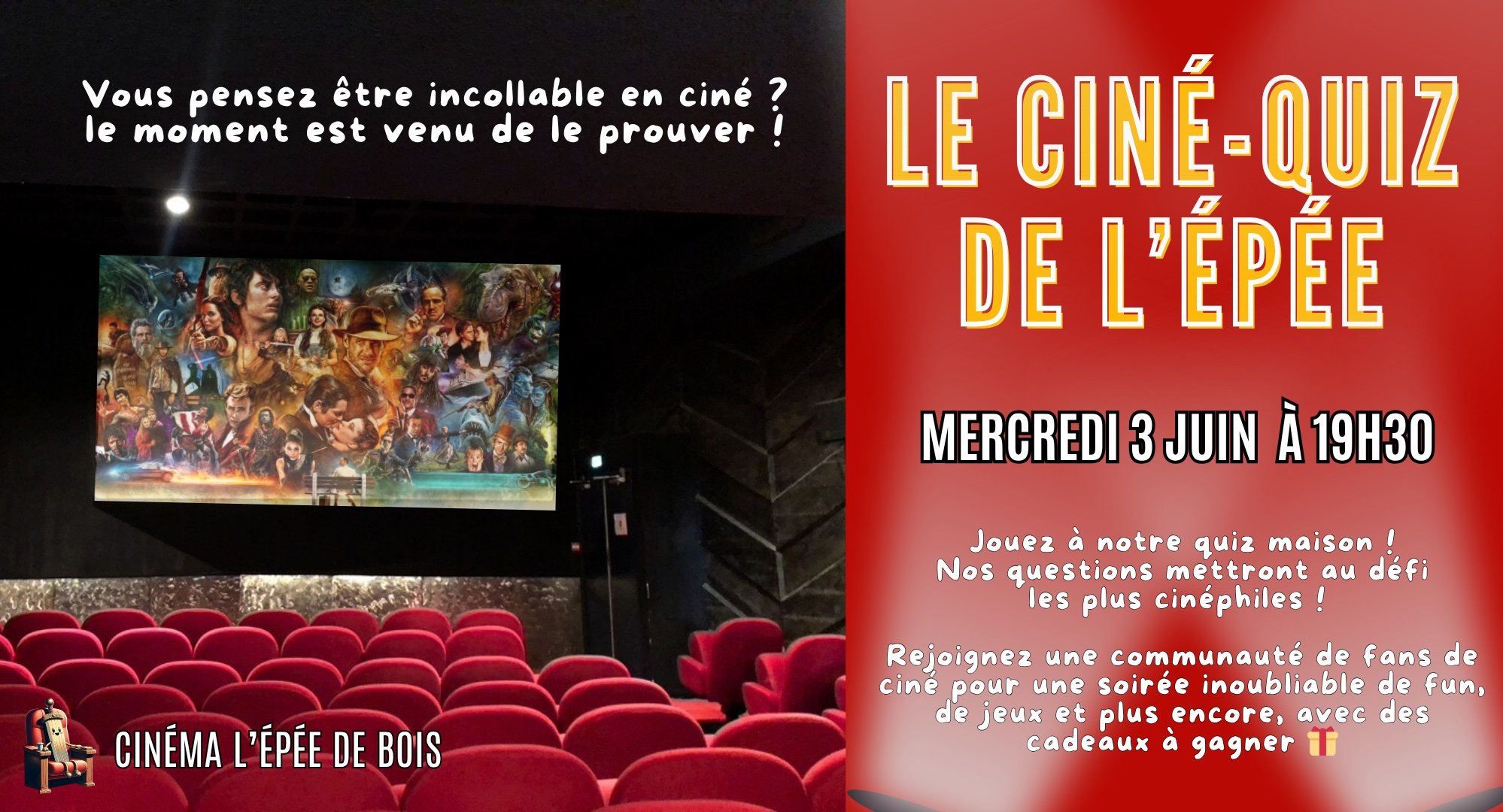 Le Ciné-Quiz de L'Epée 🔍