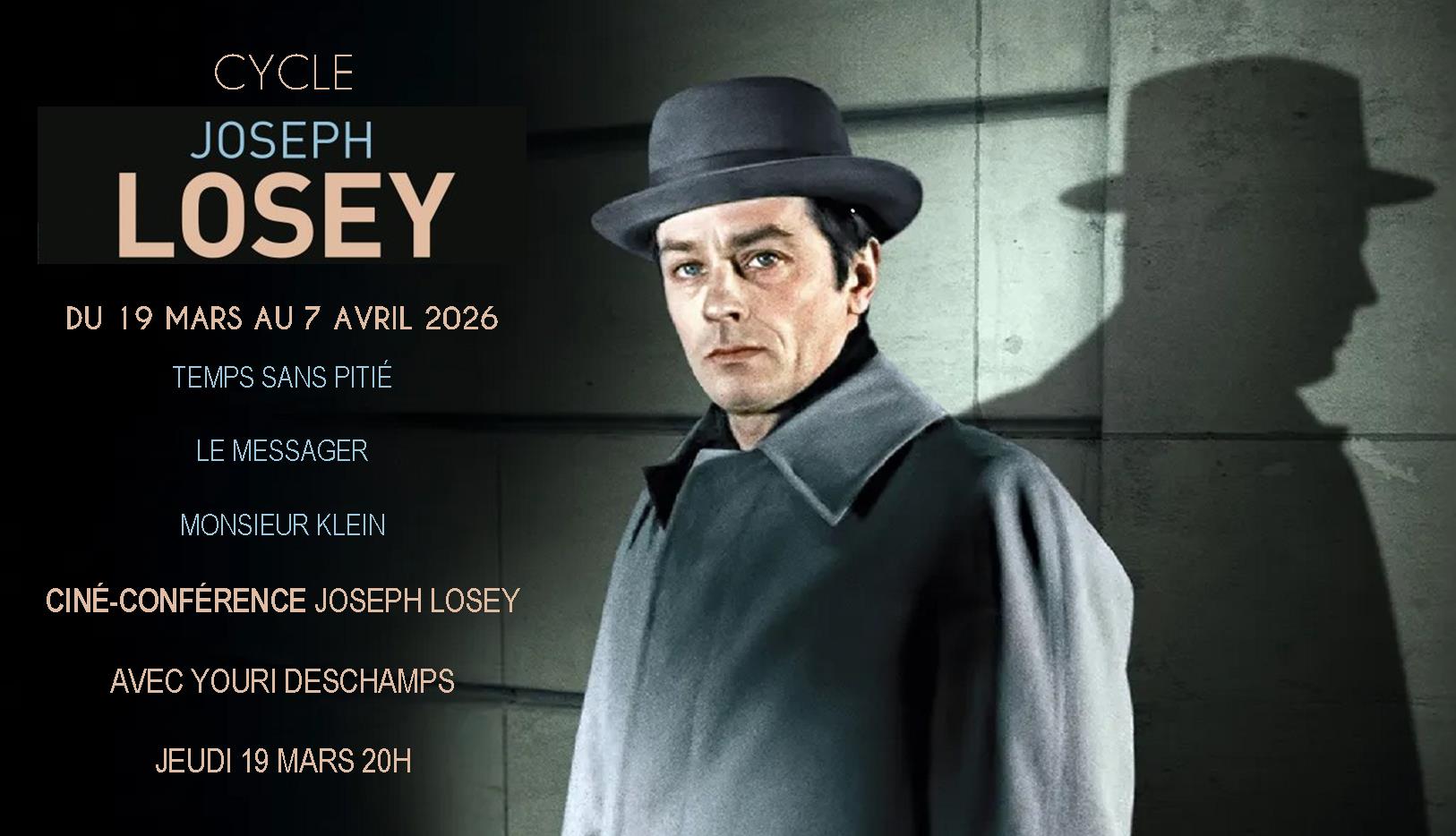 Cycle & Ciné-Conférence  JOSEPH LOSEY