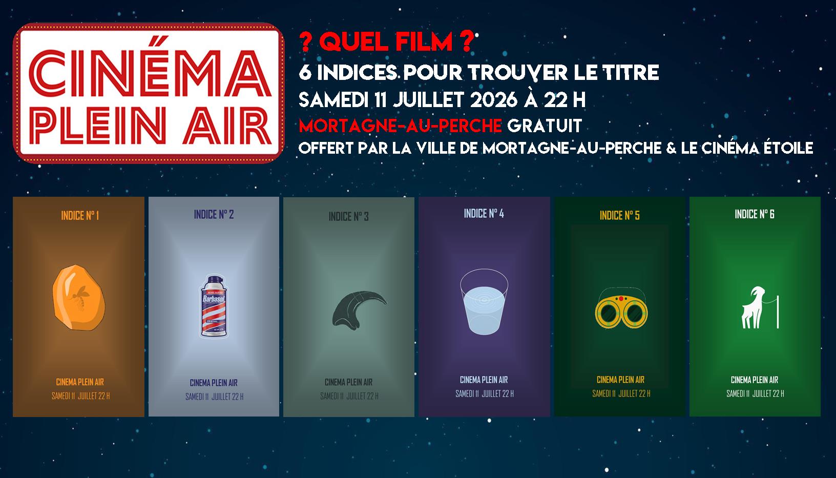 Projection en plein-air