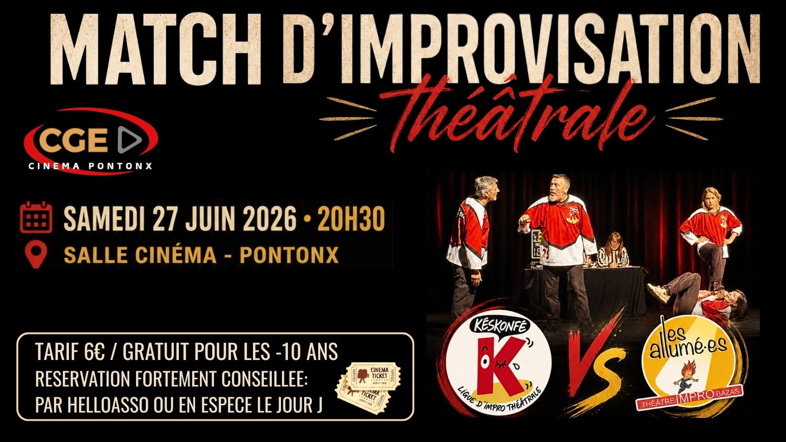 Match d'Impro Théâtral