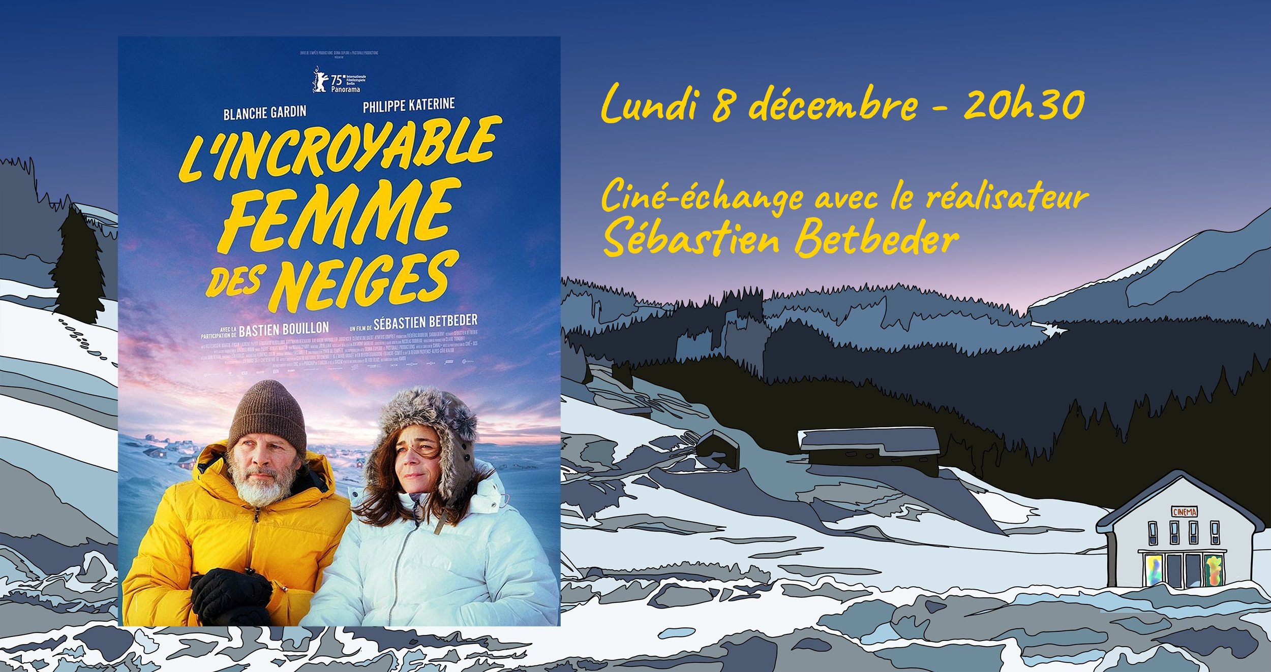 L'incroyable femme des neiges : ciné échange avec le réalisateur