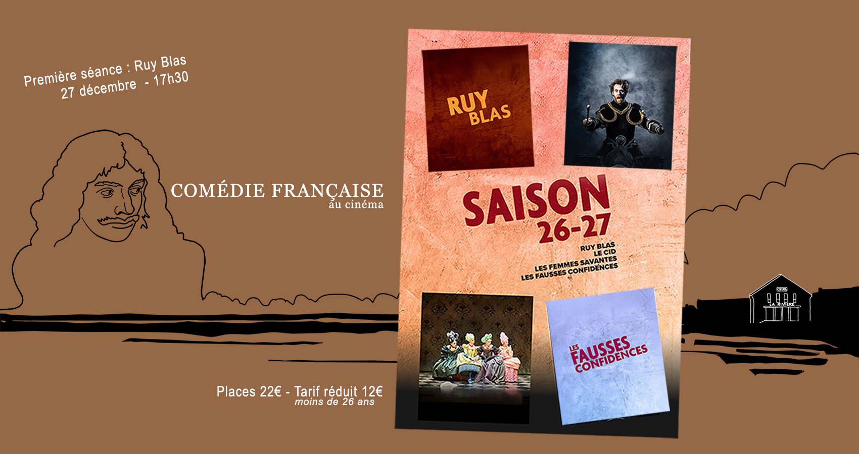 Théatre au cinéma : cycle de la Comédie Française
