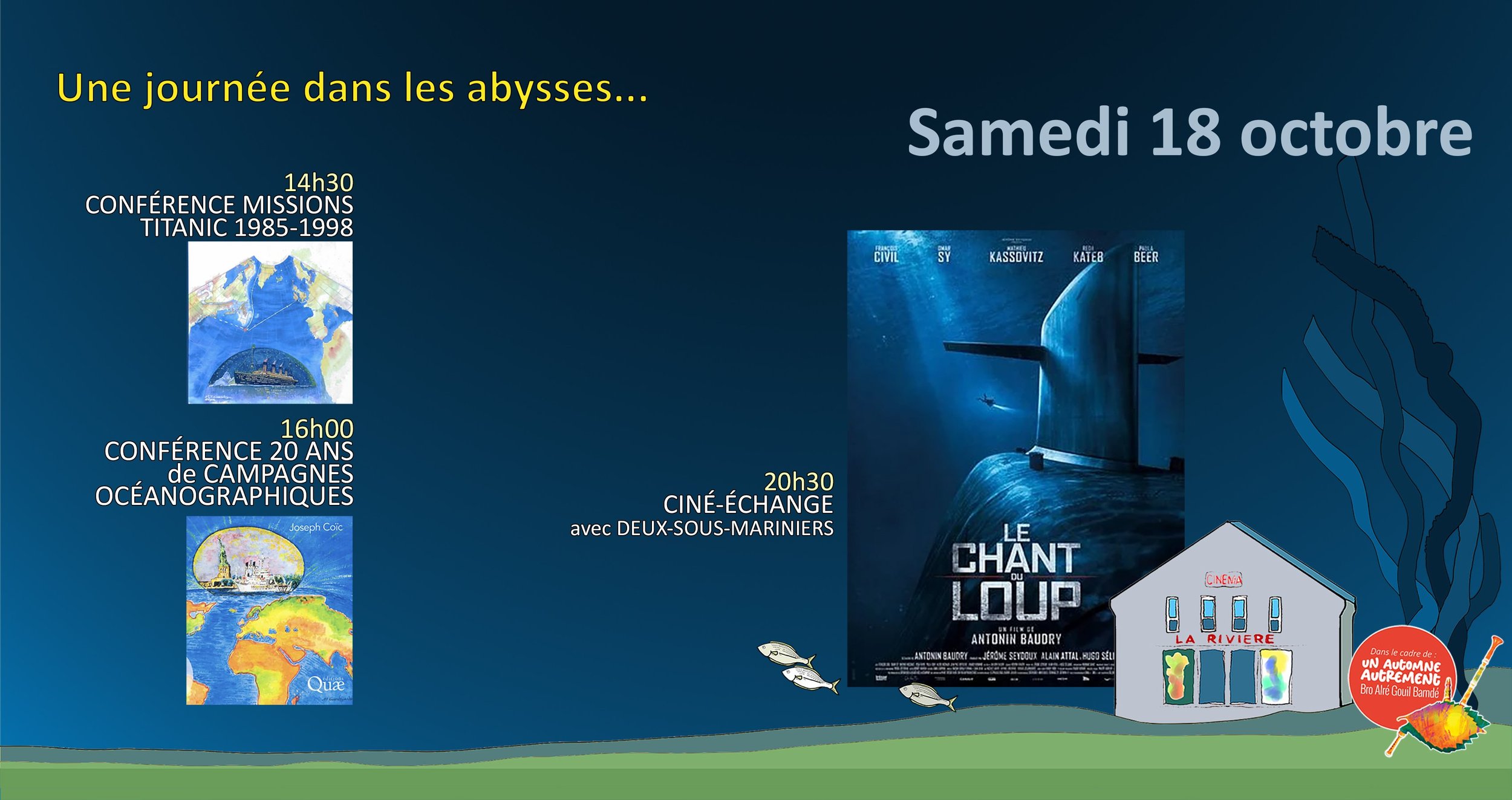 Un samedi dans les abysses : conférences et film