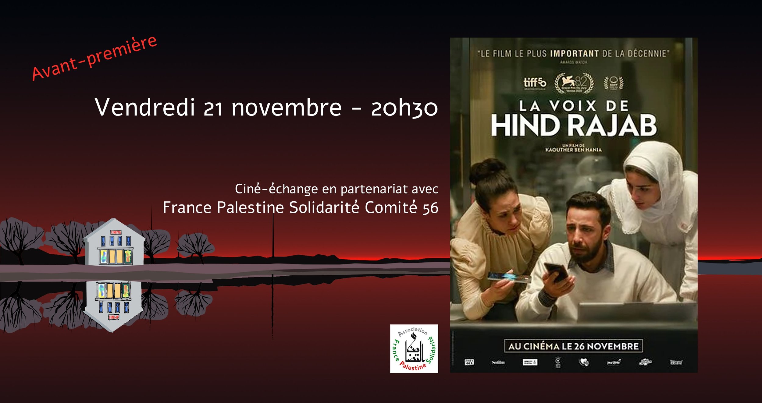 La voix de Hind Rajab : Avant-première