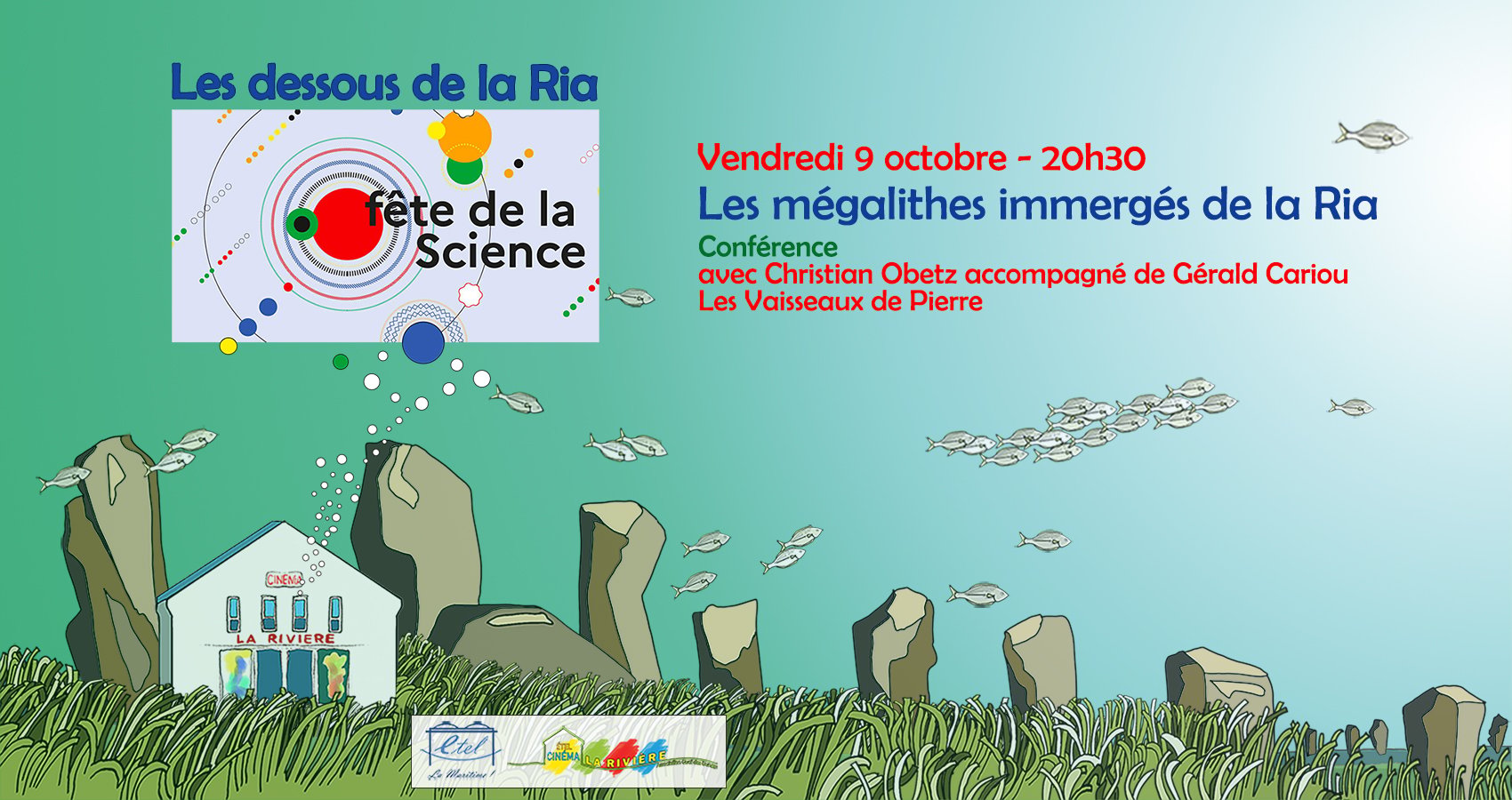 Les mégalithes immergés de la Ria : 