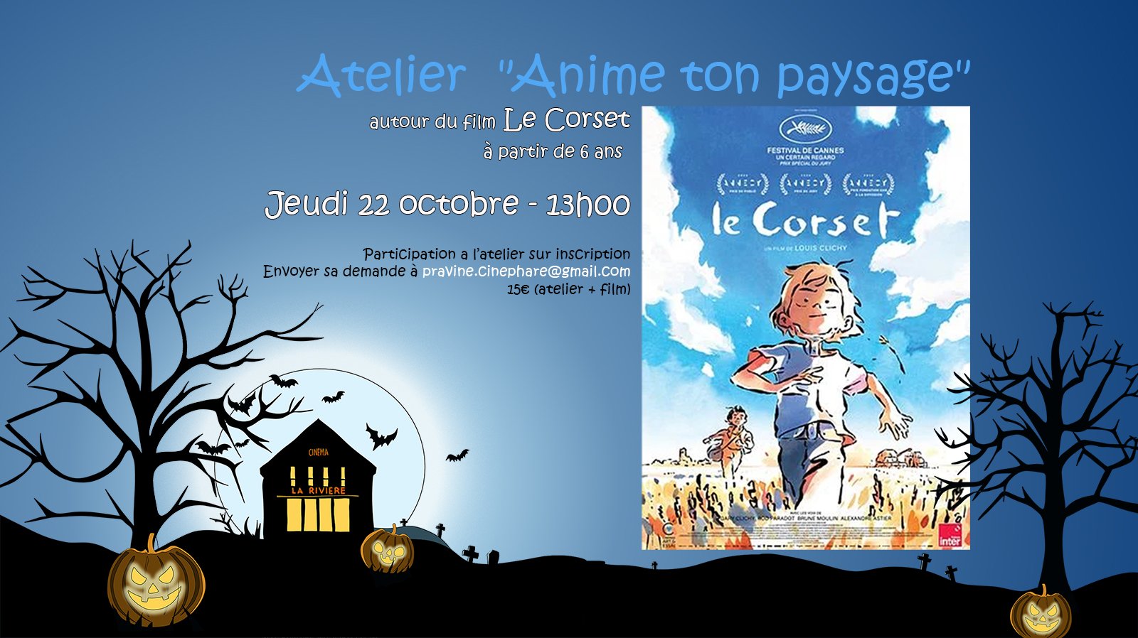 Atelier cinéma pour les enfants