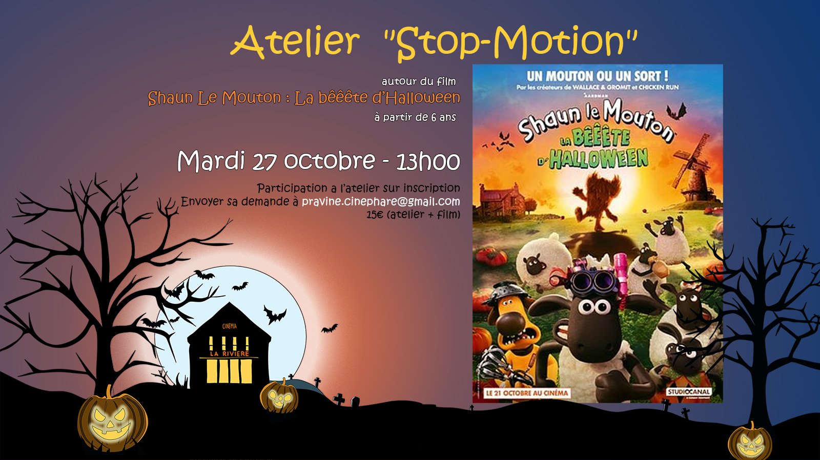 Atelier cinéma pour les enfants : stop-motion