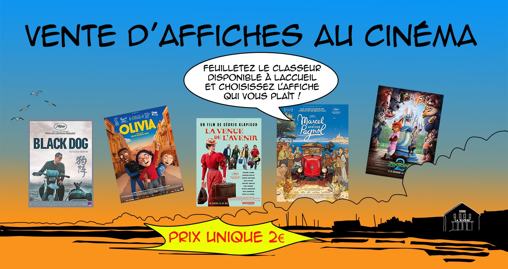 Affiches de cinéma
