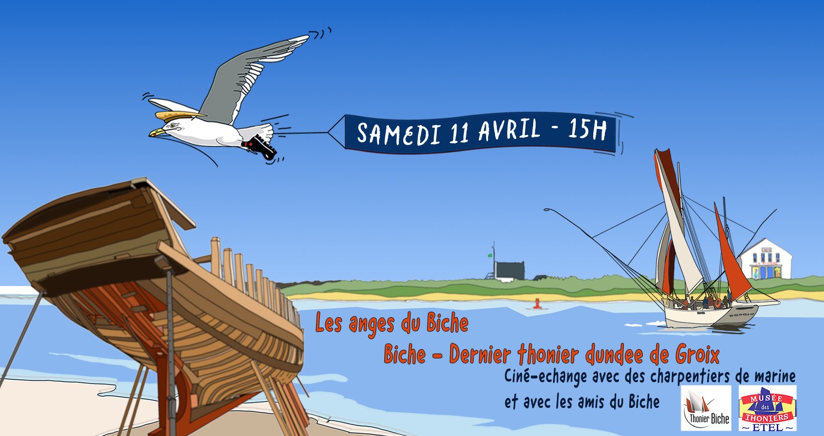 Les Anges du Biche - Biche dernier thonier dundee de Groix